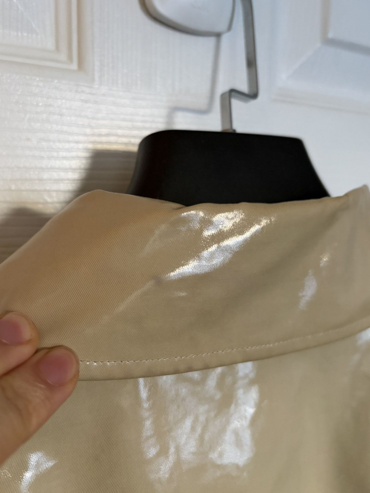 Burberry Prorsum Archival Burberry Prorsum SS13 Vinyl Laminated Trench Coat Size US M / EU 48-50 / 2 - 8 Thumbnail