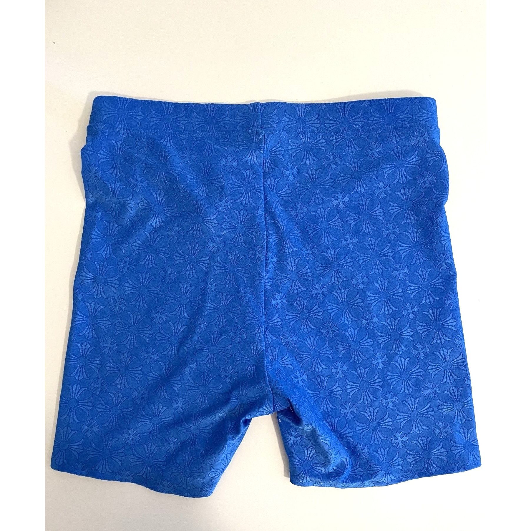 Chrome Hearts Chrome Hearts Blue Embossed Cross Pattern Short Size US 38 / EU 54 - 2 Thumbnail