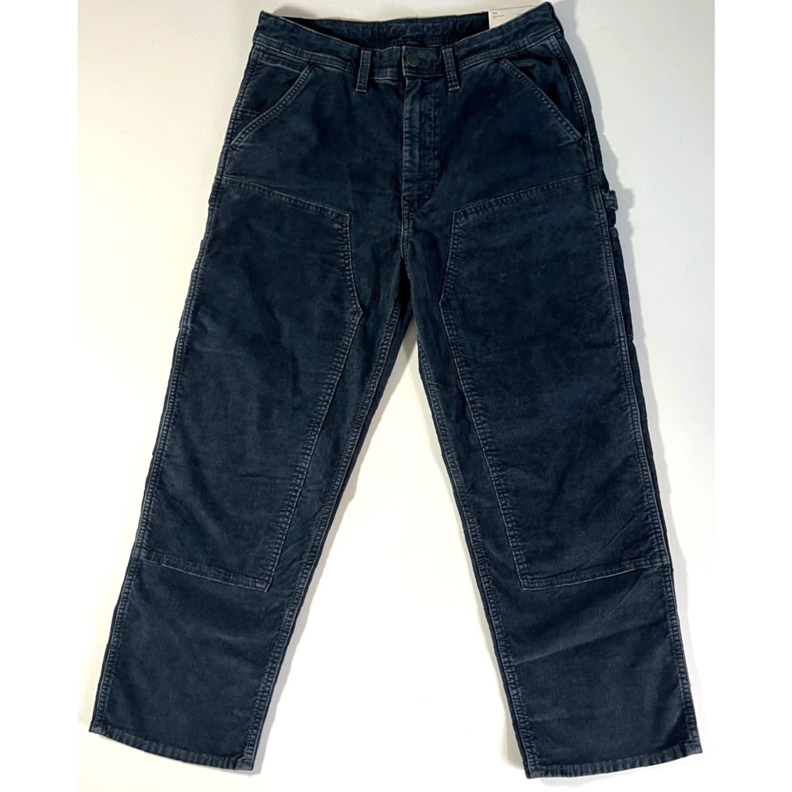 American Eagle Outfitters NWT American Eagle Outfitters Corduroy Flex Carpenter Pants 30 Blue Men’s Straight Leg Relaxed Size 30 Size US 30 / EU 46 - 2 Thumbnail