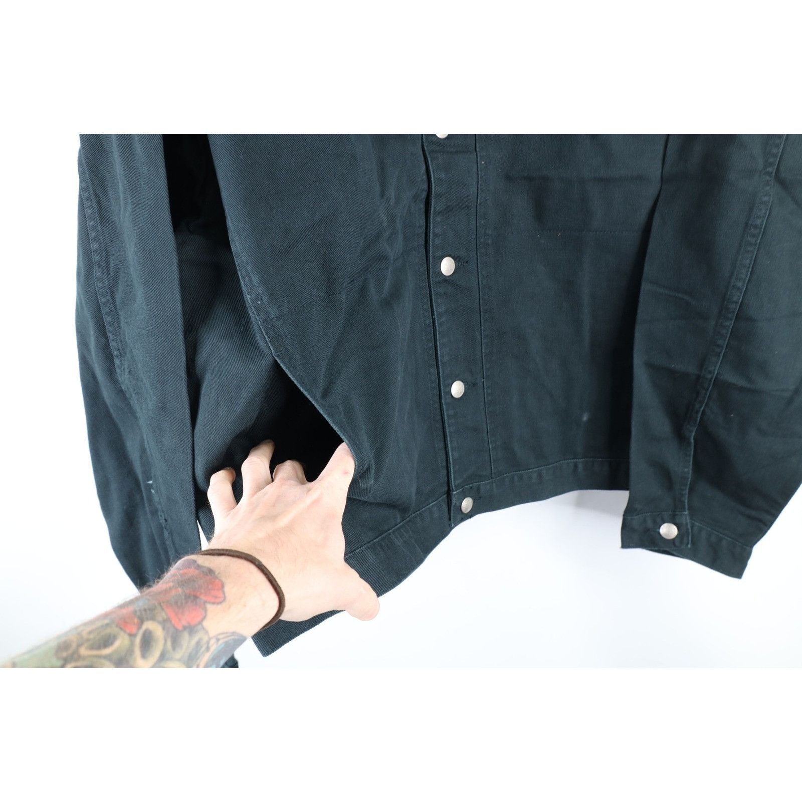 Marithe + Francois Girbaud × Vintage NOS Vintage 90s Marithe Francois Girbaud Denim Jacket Size US XXL / EU 58 / 5 - 10 Thumbnail