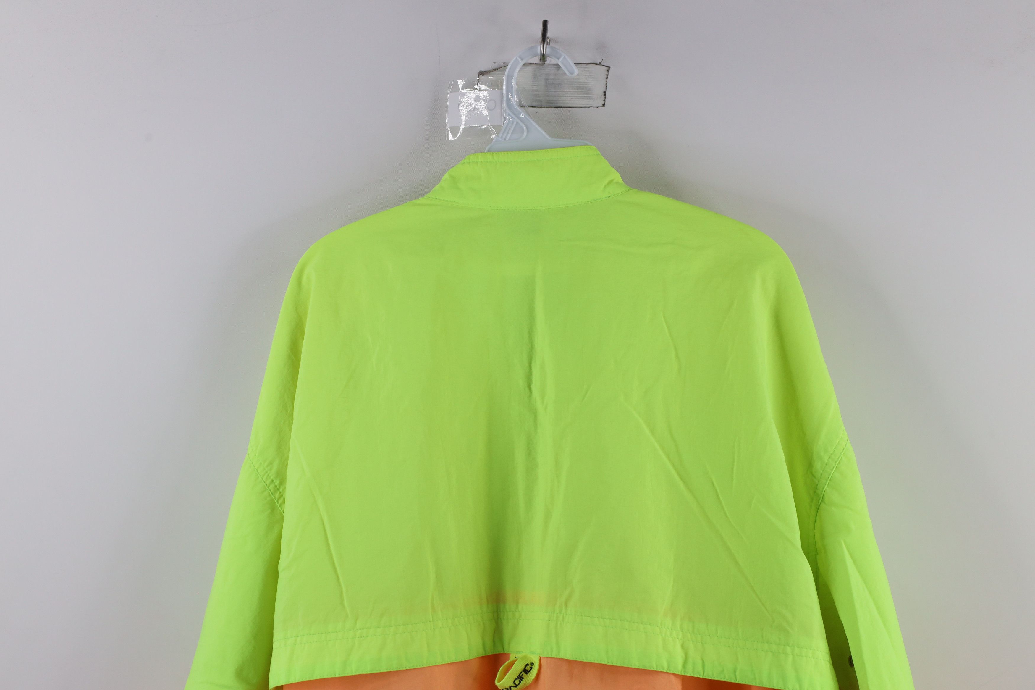 Ocean Pacific × Vintage Vintage 90s Ocean Pacific Surf Block Neon Windbreaker Jacket Size US XL / EU 56 / 4 - 20 Thumbnail
