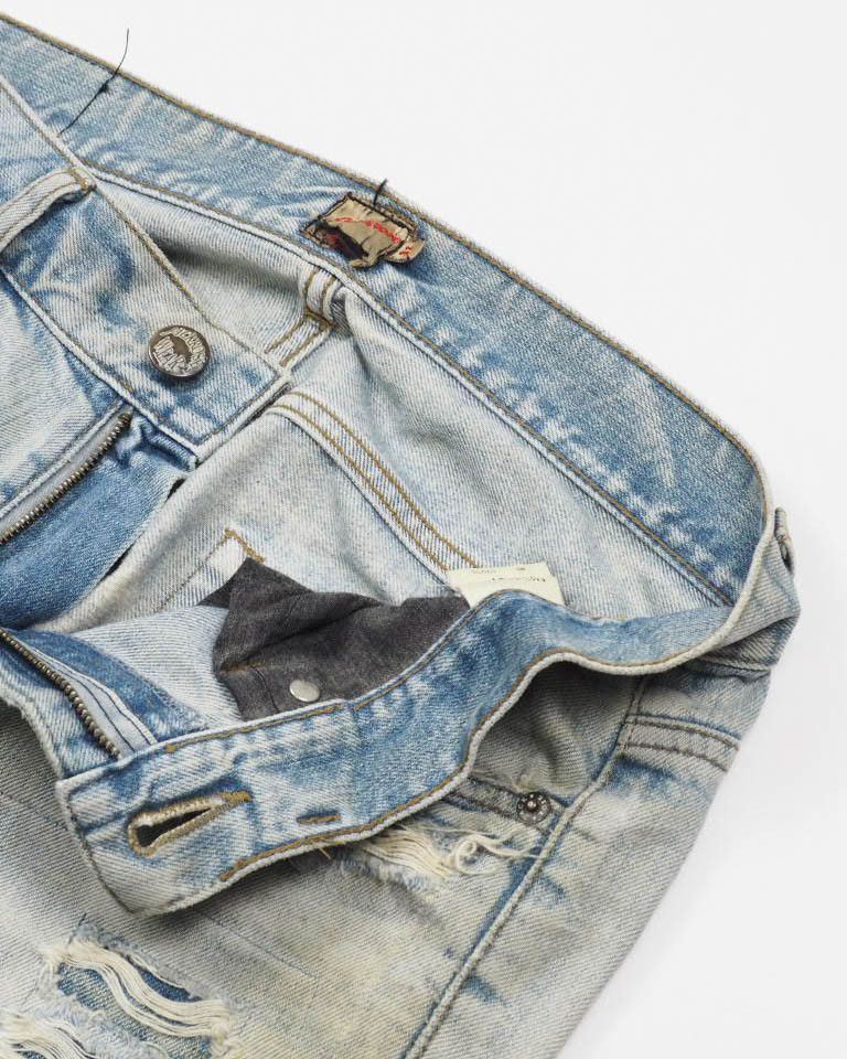 JACKROSE × Japanese Brand Jack rose distressed denim Size US 31 - 3 Thumbnail