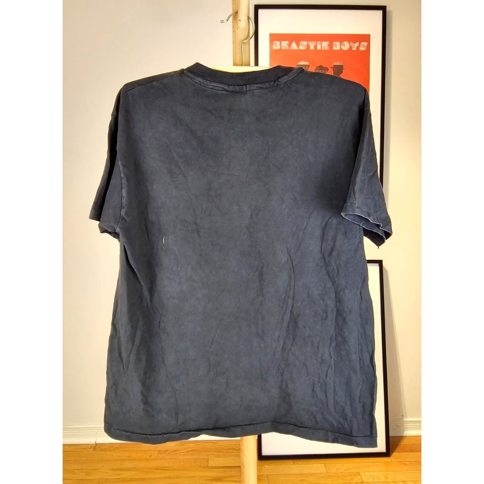 Hanes VINTAGE 90' BLACKSHIRTS NEBRASKA UNIVERSITY CORNHUSKERS SINGLE STITCH T-SHIRT L Size US L / EU 52-54 / 3 - 6 Thumbnail