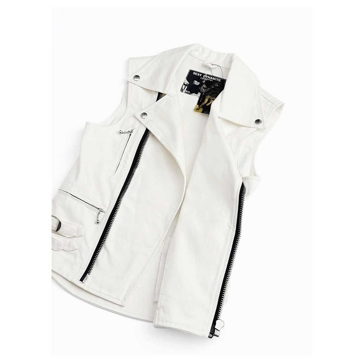 Seditionaries Sexy Dinamite London Double collar punk west jacket Size S / US 4 / IT 40 - 6 Thumbnail