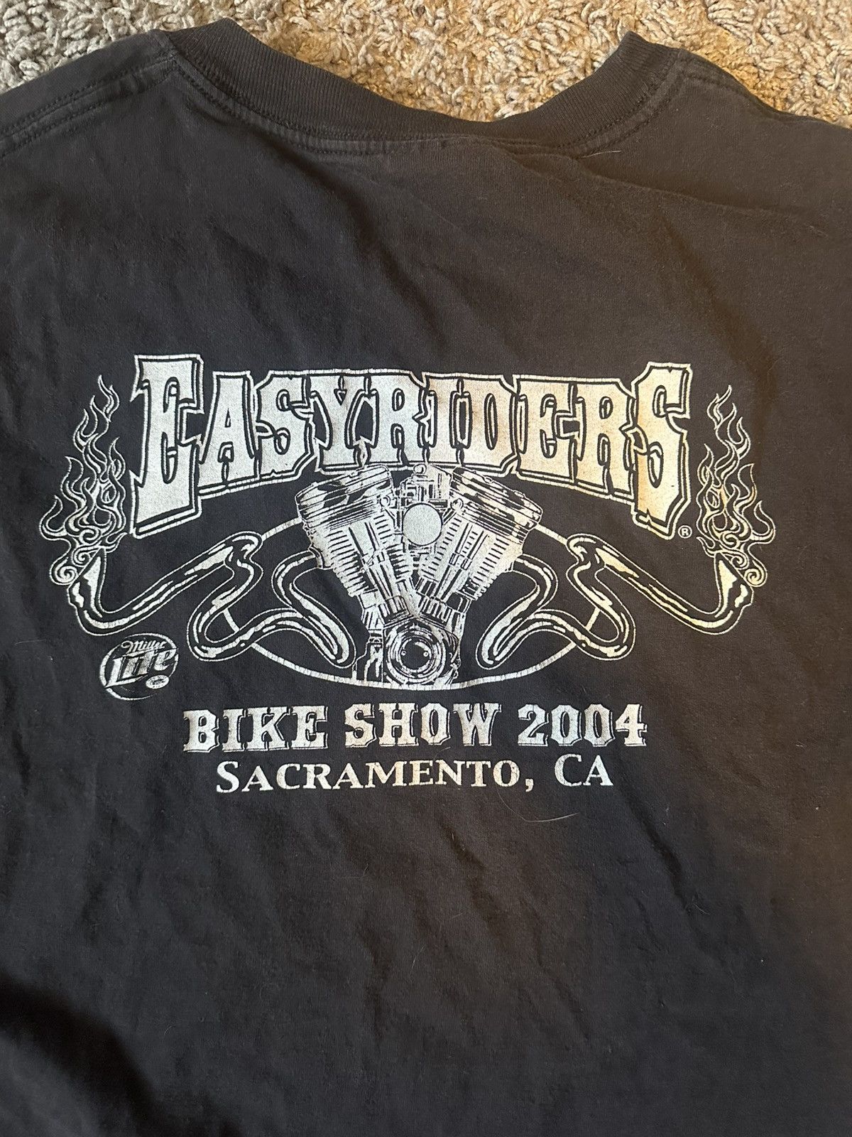 Vintage Never Forget Easyriders 2004 Motorcycle Harley Vintage Size US XXL / EU 58 / 5 - 4 Thumbnail
