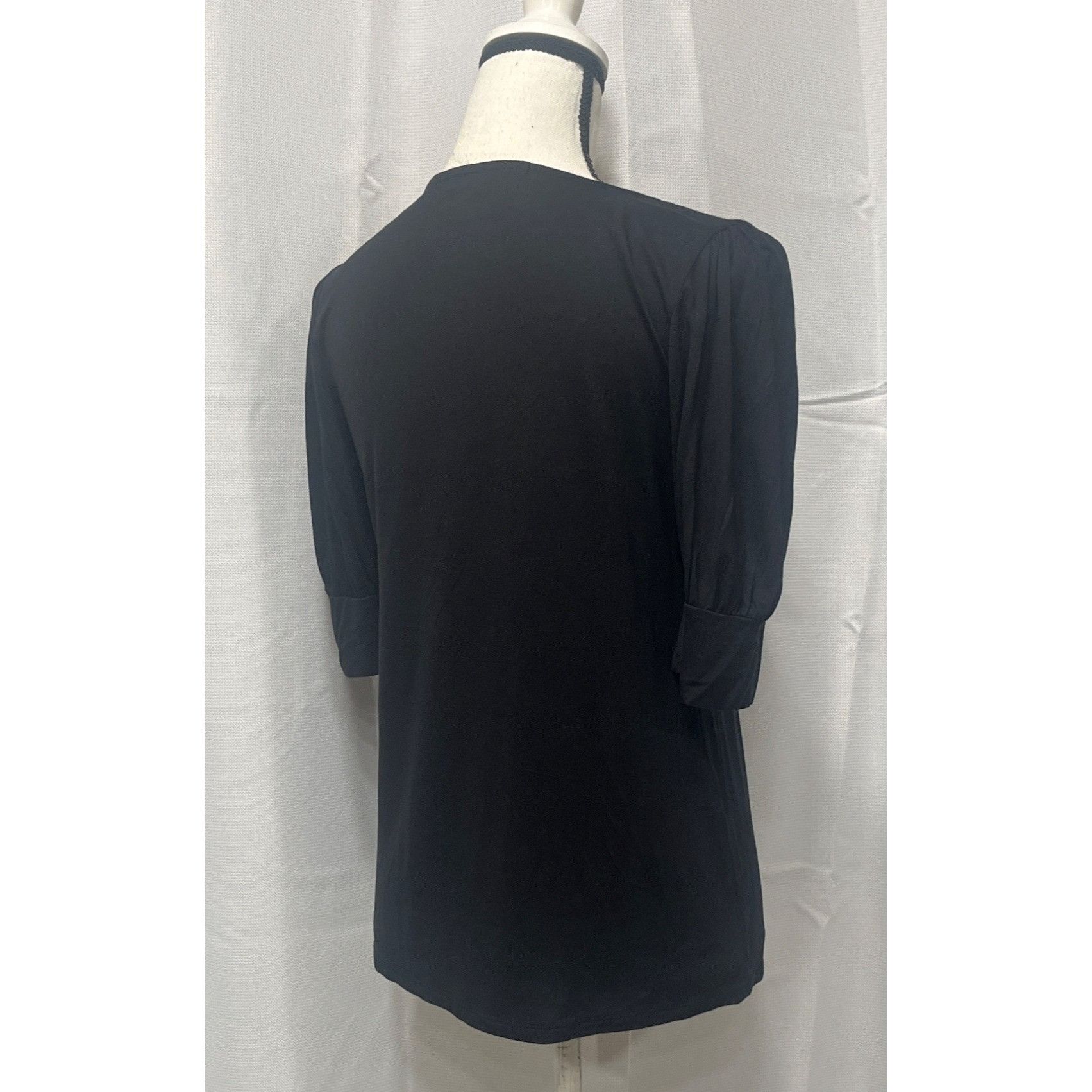 Other Gibsonlook Scoop Neck Puff Sleeve Top In Black, XS Size XS / US 0-2 / IT 36-38 - 16 Thumbnail