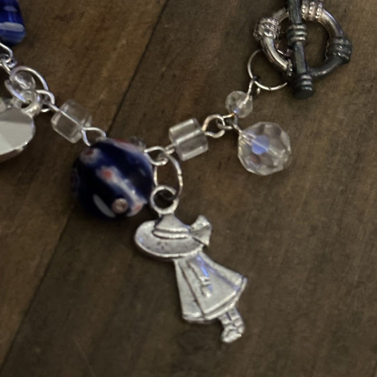 Other Lampwork bead charm toggle bracelet Size ONE SIZE - 6 Thumbnail