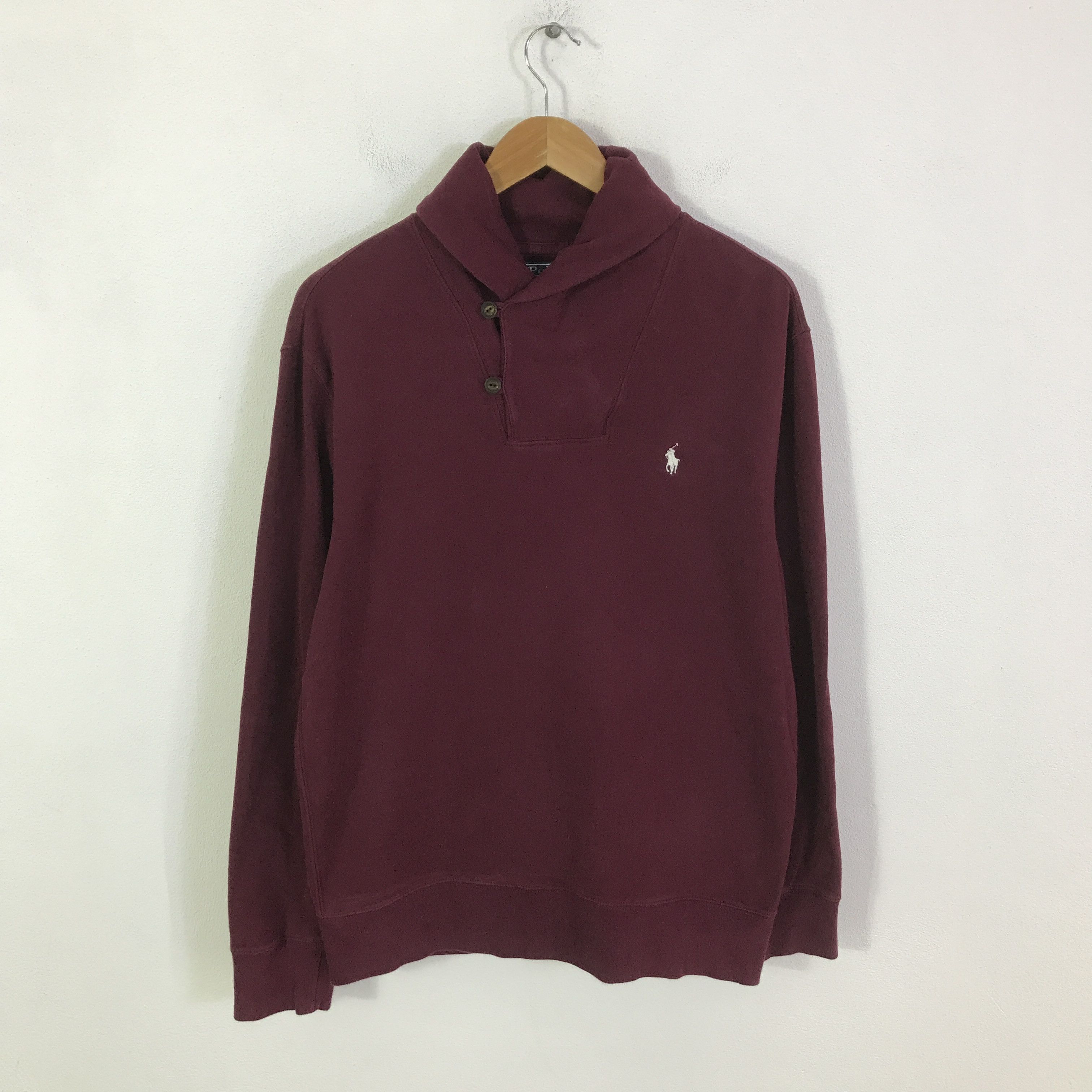 Polo Ralph Lauren polo ralph lauren sweashirt half button design Size US L / EU 52-54 / 3 - 1 Thumbnail