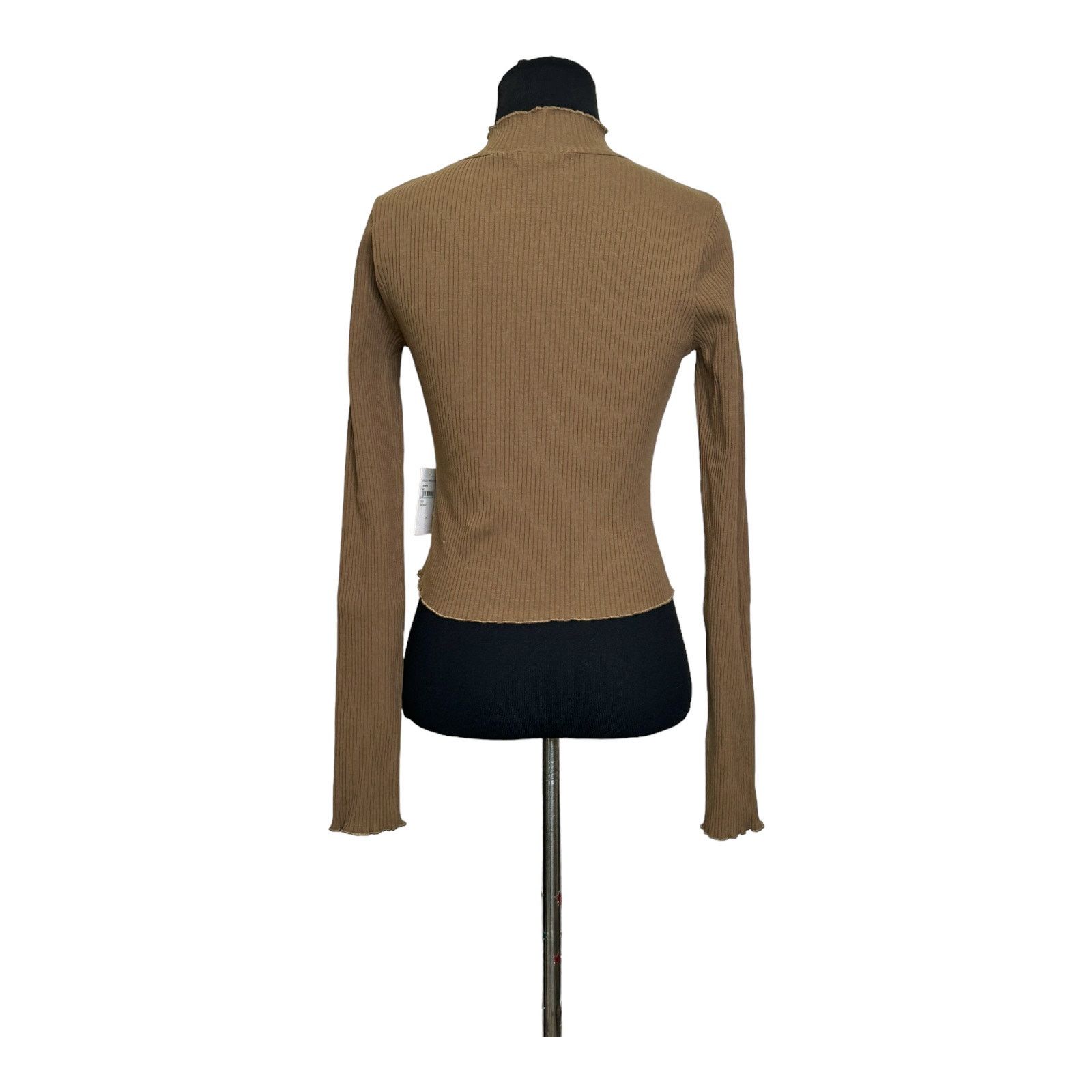 Good American Good American Mock Neck Long Sleeve Fitted Sweater Size M Size M / US 6-8 / IT 42-44 - 8 Thumbnail