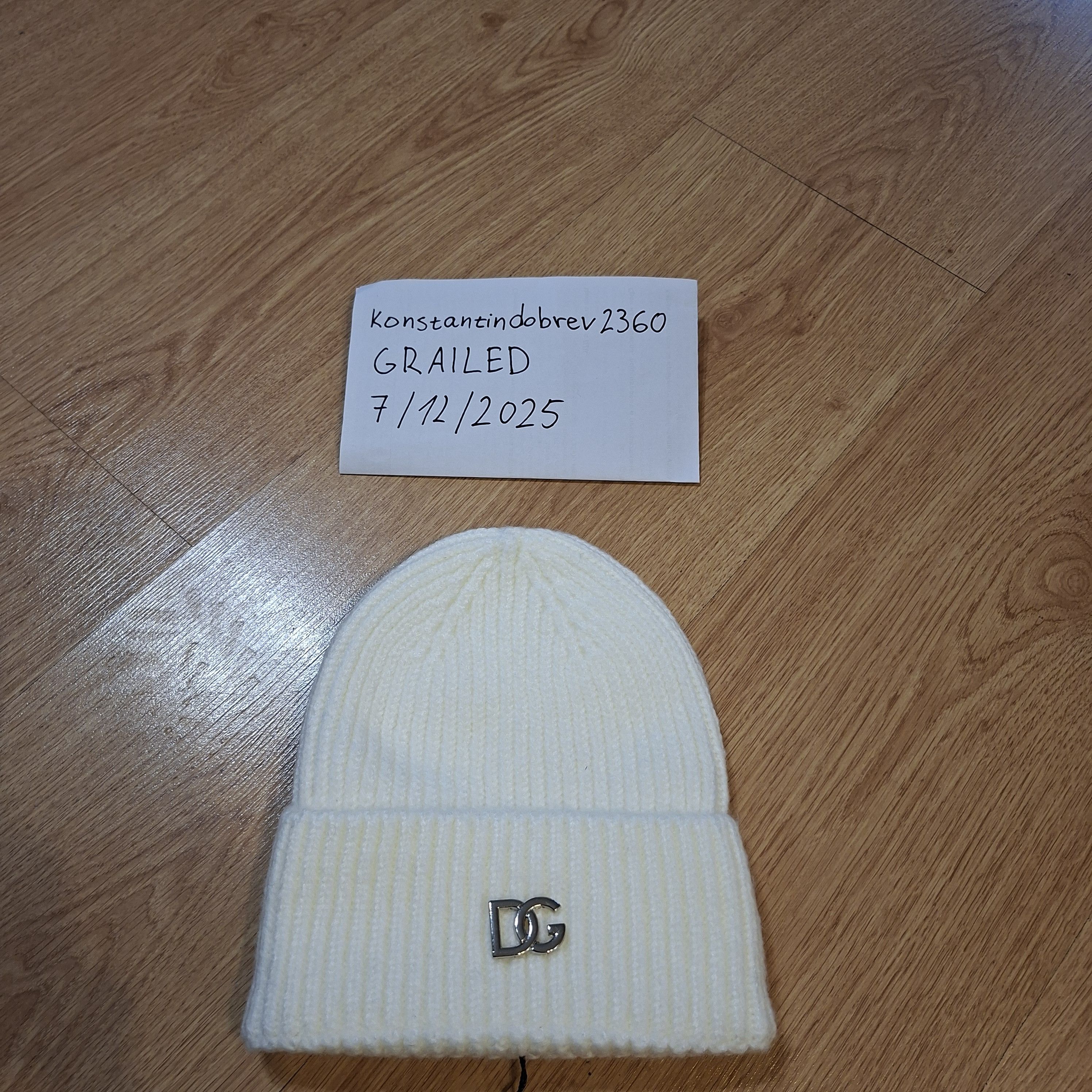 Dolce & Gabbana Dolce Gabbana white hat Size ONE SIZE - 2 Thumbnail