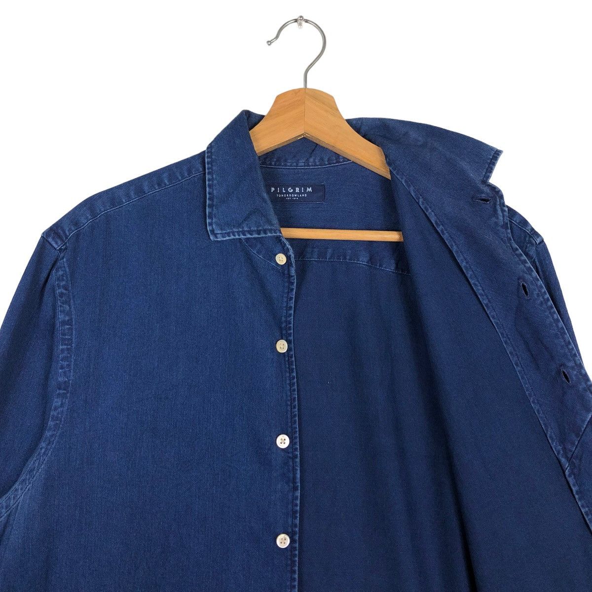 Blue Blue Japan 🔥90’s Blue Blue Japan Shirt Jacket Pligram Inspire Kapital Size US M / EU 48-50 / 2 - 10 Thumbnail