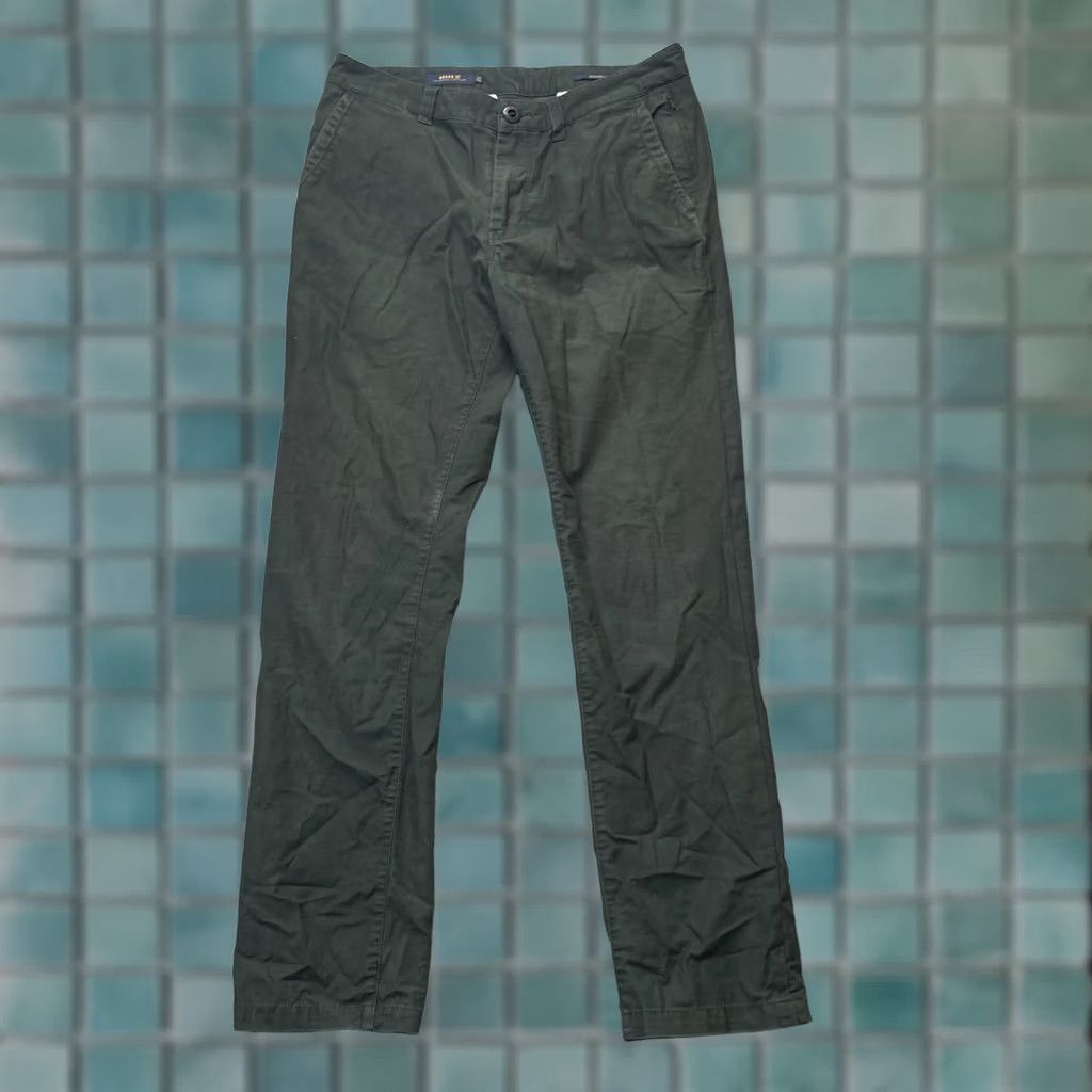 Roark Roark Pants Mens 32 Green Straight Fit Cotton Nylon Spandex Casual Chino Style City Nature Preppy Mens Size US 34 / EU 50 - 1 Thumbnail