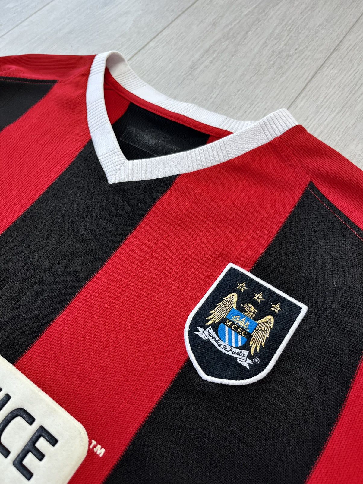 Reebok Vintage Manchester City Soccer Jersey Reebok Blokecore Y2K Size US XXL / EU 58 / 5 - 5 Thumbnail