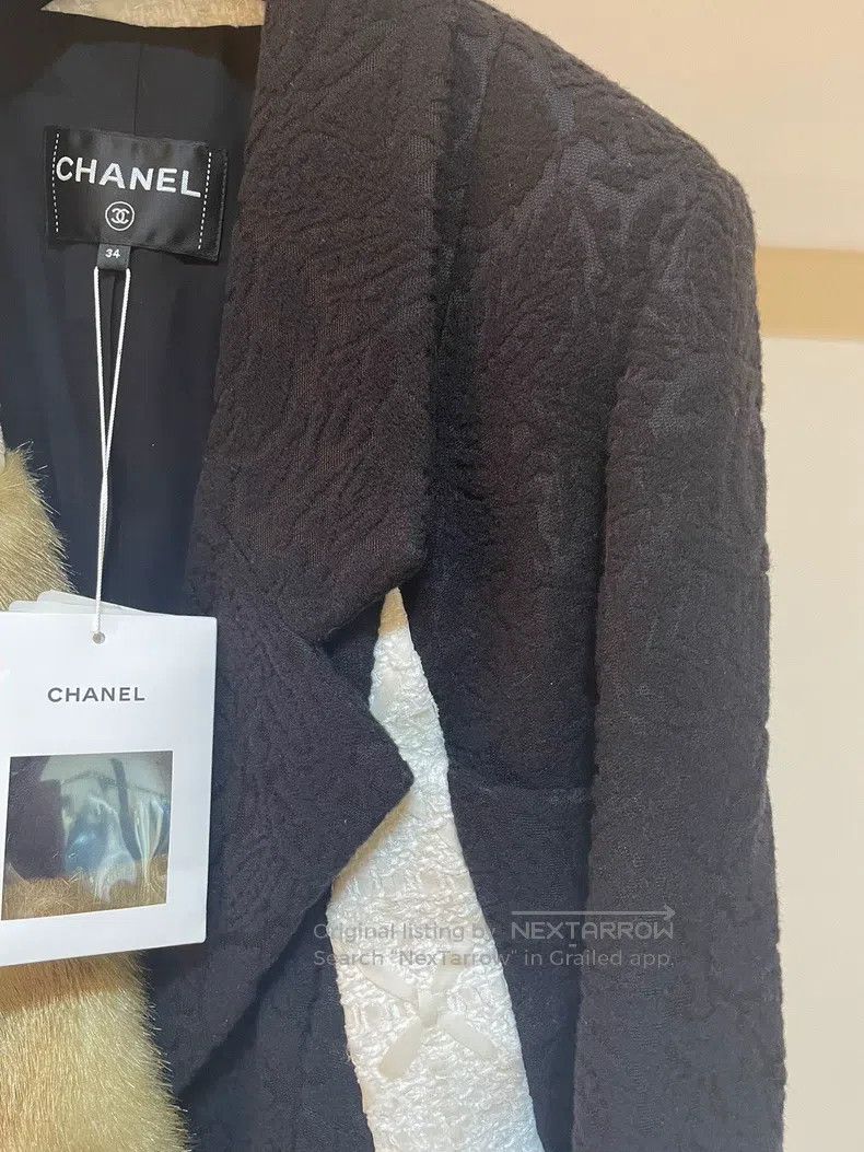 Chanel Chanel Castle Series Handicraft Lapel Coat Size XXS / US 00 / IT 34 - 3 Thumbnail