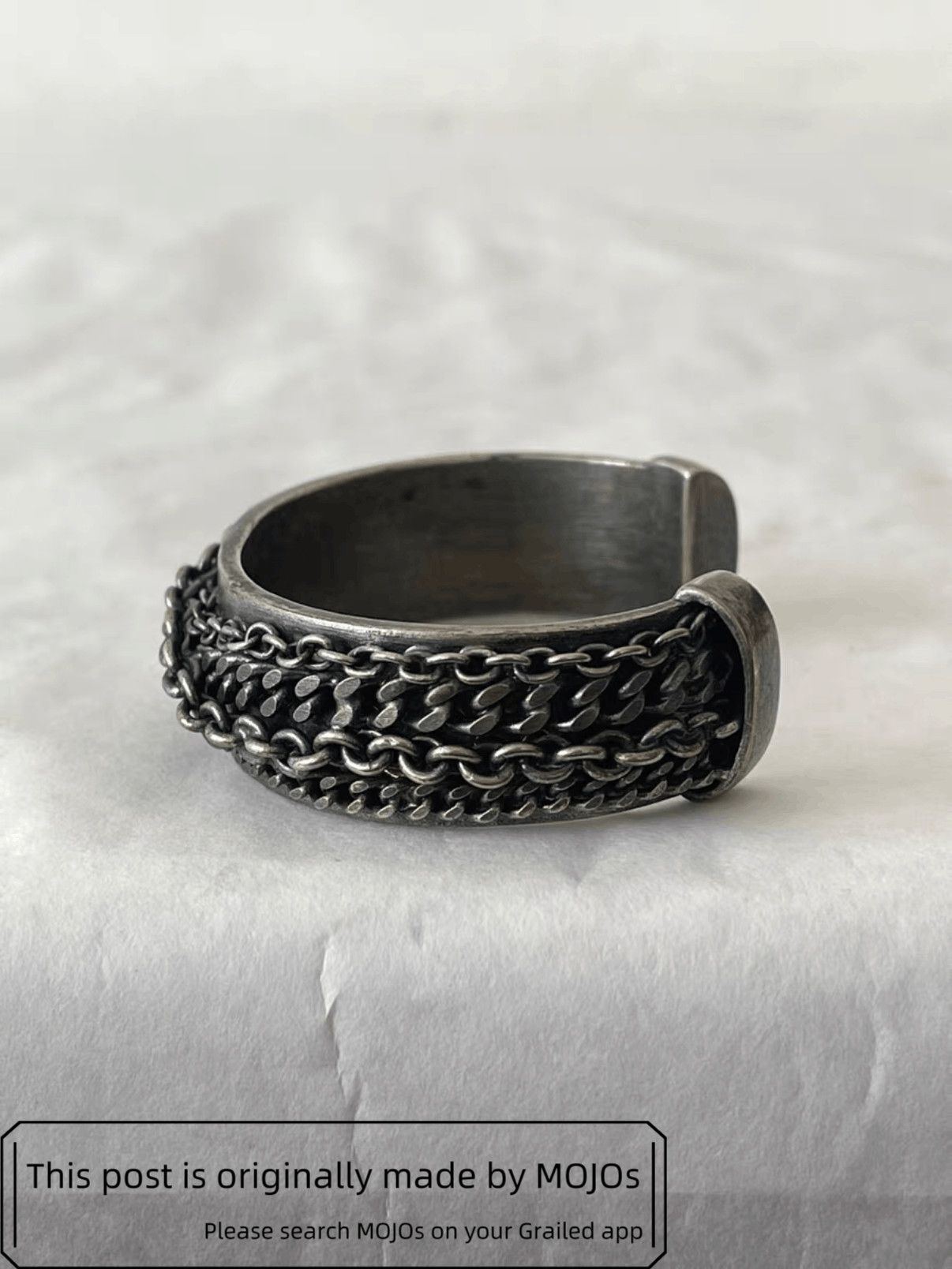Jean Paul Gaultier Jean Paul Gaultier Chain Silver Bracelet mojos5613 Size ONE SIZE - 7 Thumbnail