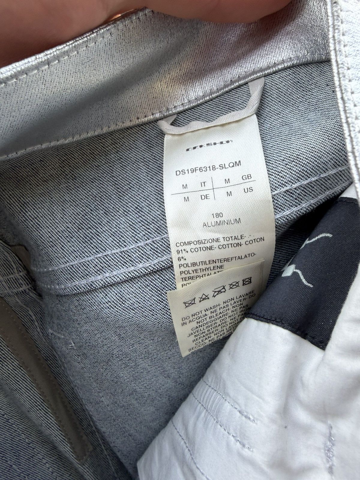 Rick Owens Drkshdw Rick Owens Drkshdw F/W 19 Nagaskin Jeans Size US 32 / EU 48 - 7 Thumbnail