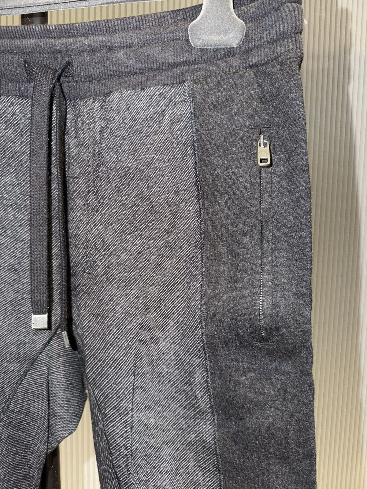 Dolce & Gabbana Dolce & Gabbana Wool Patched Joggers Size US 29 - 2 Thumbnail