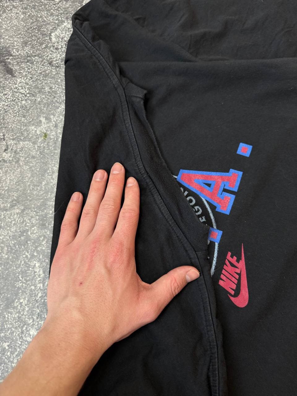 Vintage Vintage Nike big logo USA tee shirt Size US XL / EU 56 / 4 - 6 Thumbnail