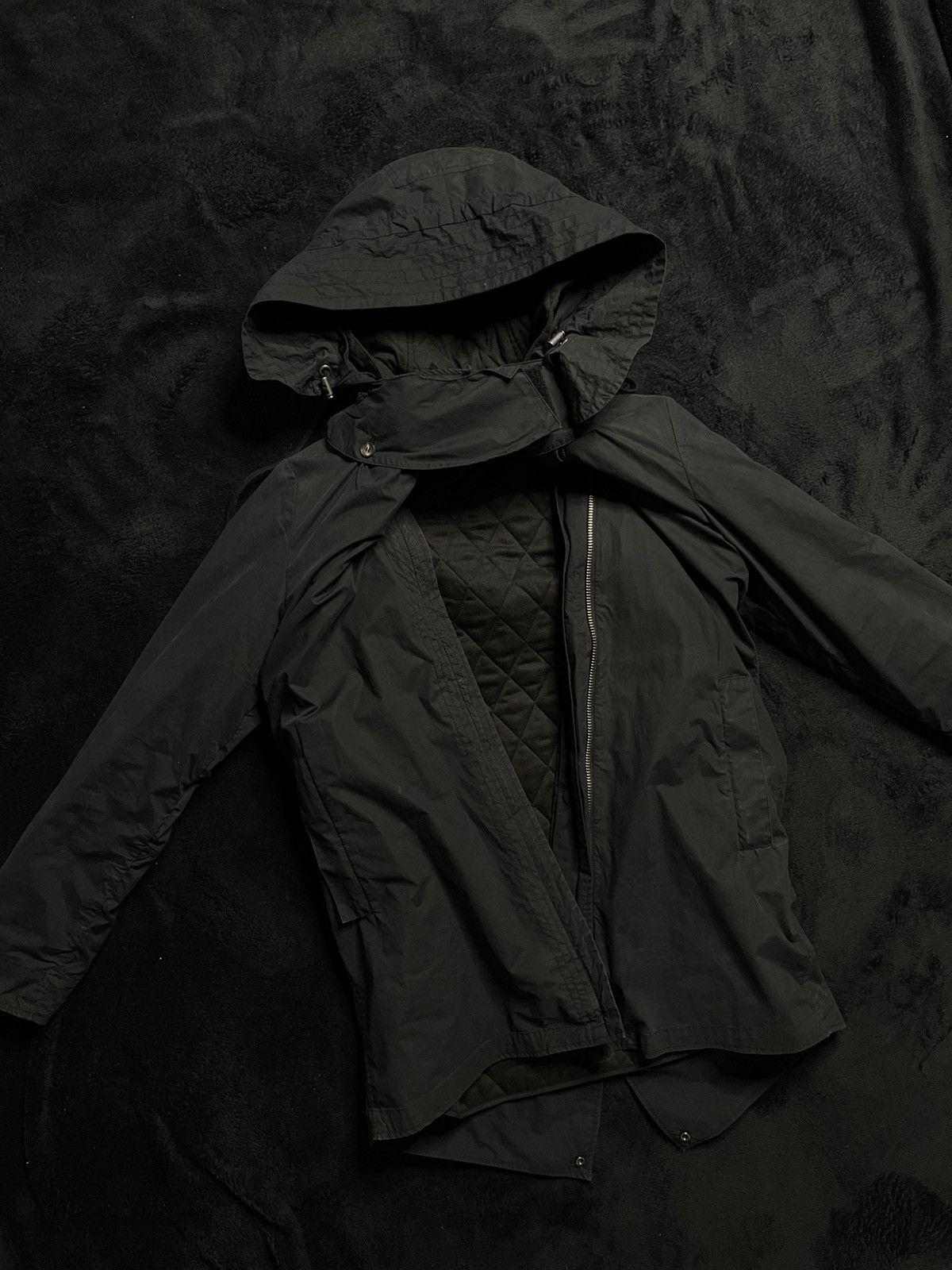 Helmut Lang Vintage Helmut Lang Nylon Overcoat Jacket Unisex Size S Size S / US 4 / IT 40 - 9 Thumbnail