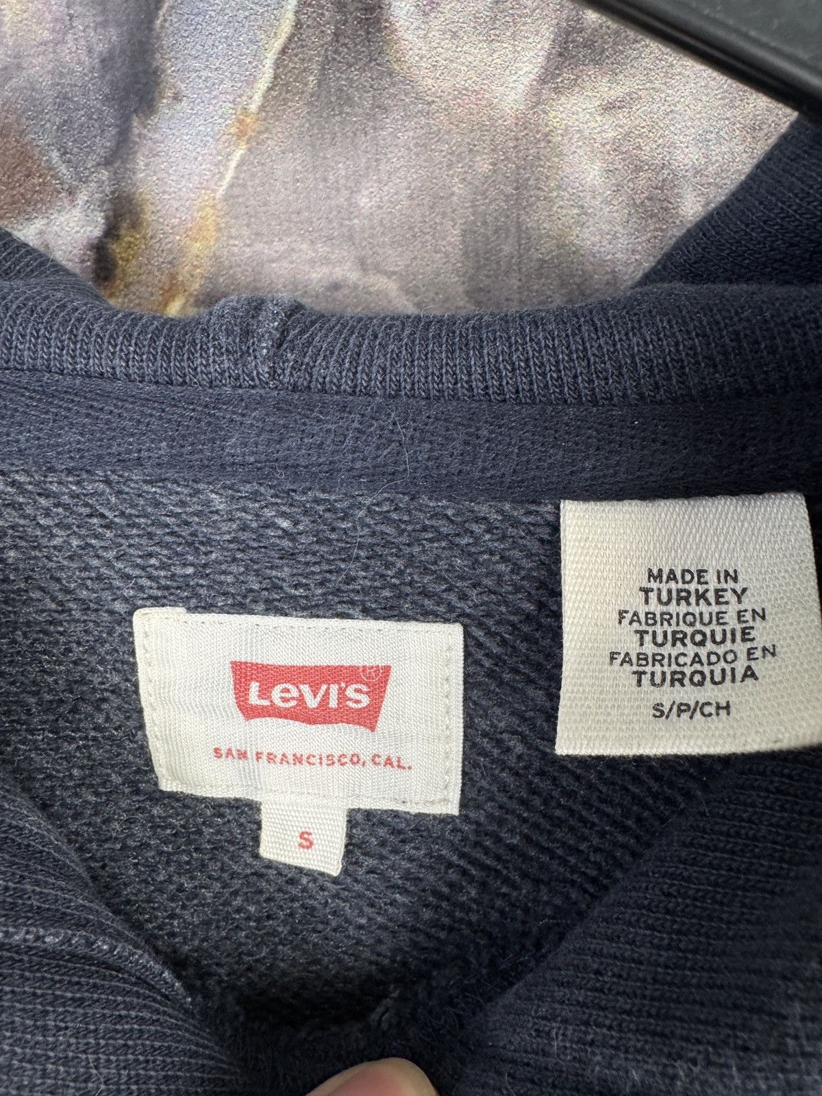 Levi's Levi’s Batwing Logo Hoodie Navy Pullover Sweatshirt Size S Size US S / EU 44-46 / 1 - 7 Thumbnail