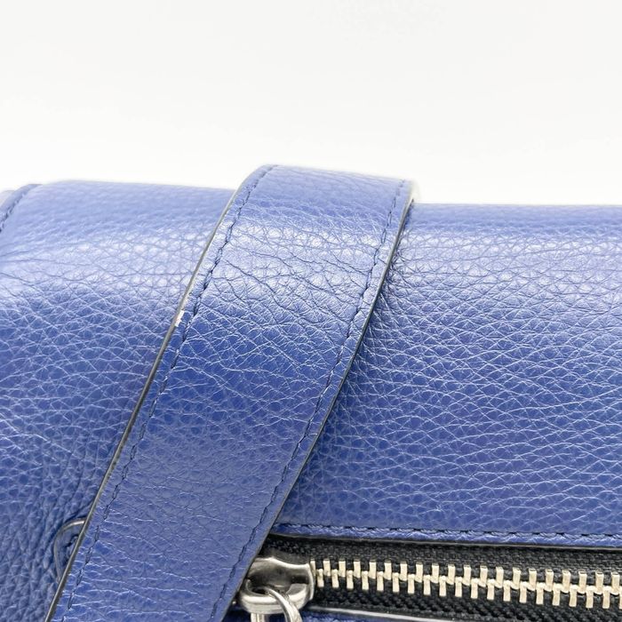 Marc Jacobs Marc Jacobs Nomad Recruit Saddlebag Crossbody Bag Dark Blue Grailed