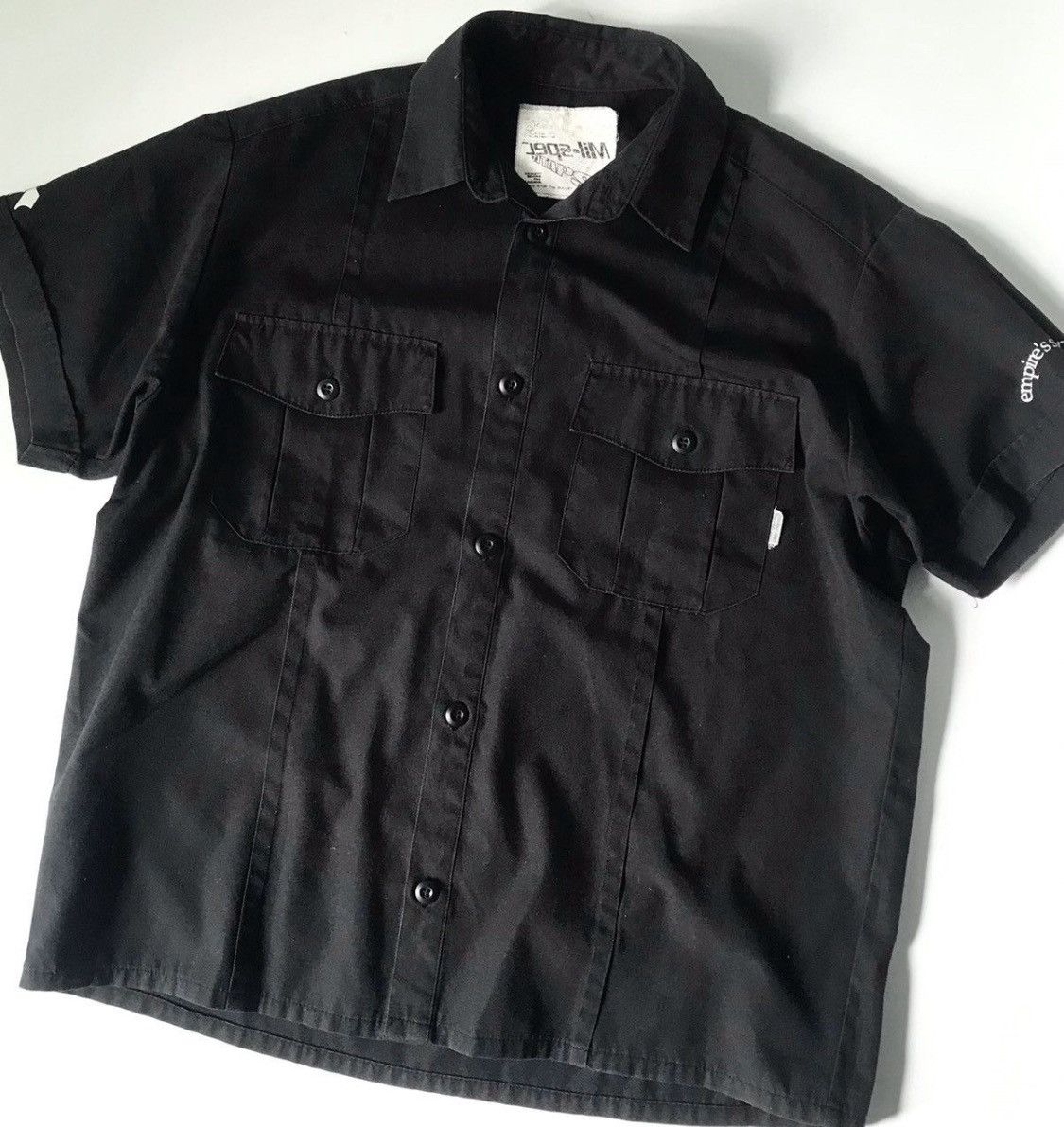 Wtaps Vintage wtaps mil-spec black shirt Size US M / EU 48-50 / 2 - 8 Thumbnail