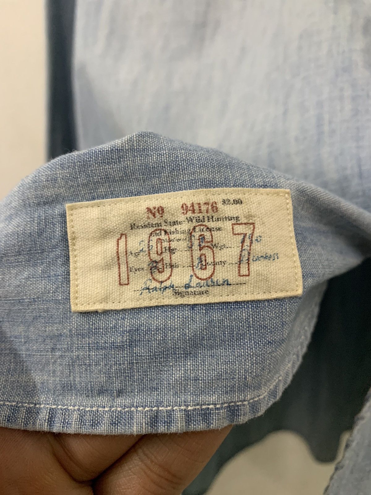 Ralph Lauren Ralph Lauren Workers Denim Shirt Size US M / EU 48-50 / 2 - 4 Thumbnail