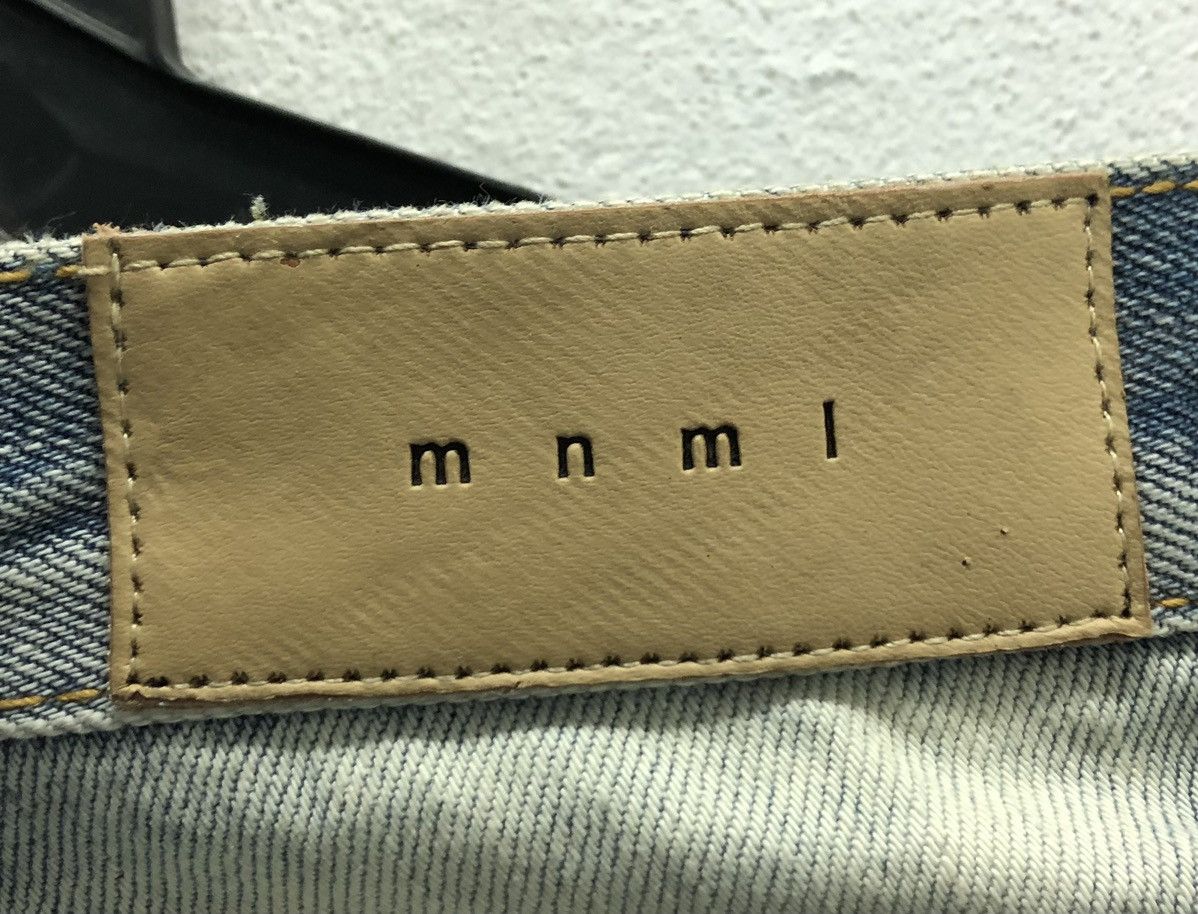 Vintage Vintage mnml Denim Pants Size US 33 - 8 Thumbnail