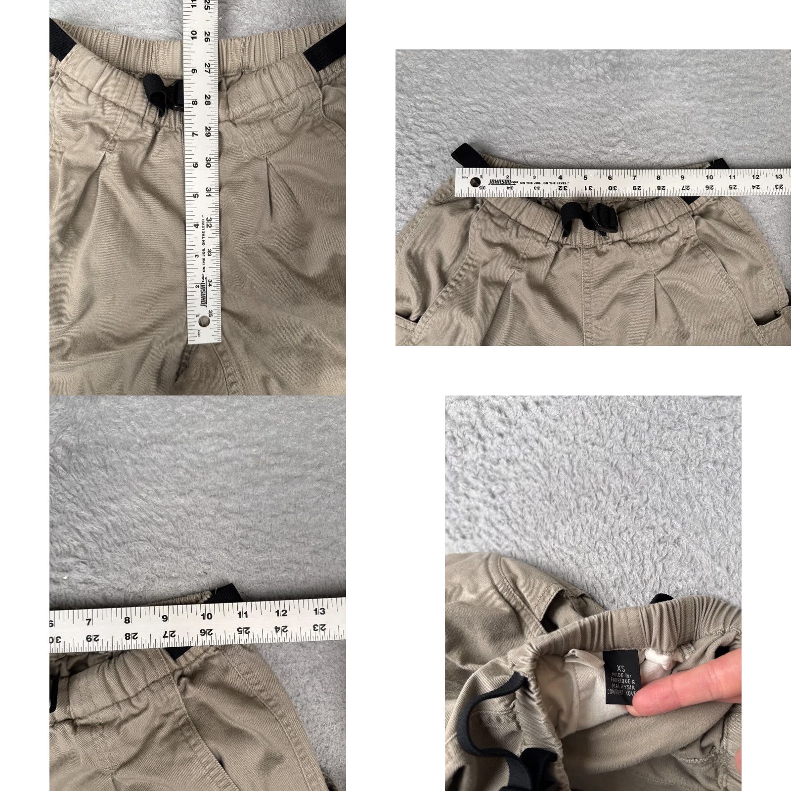 Patagonia Patagonia Shorts Women XS Beige Belted Pleated Cotton Twill Climb Hike Short Regular Chino Pockets Logo Outdoor Vintage No (adjusted per rules) Size 26" / US 2 / IT 38 - 8 Thumbnail