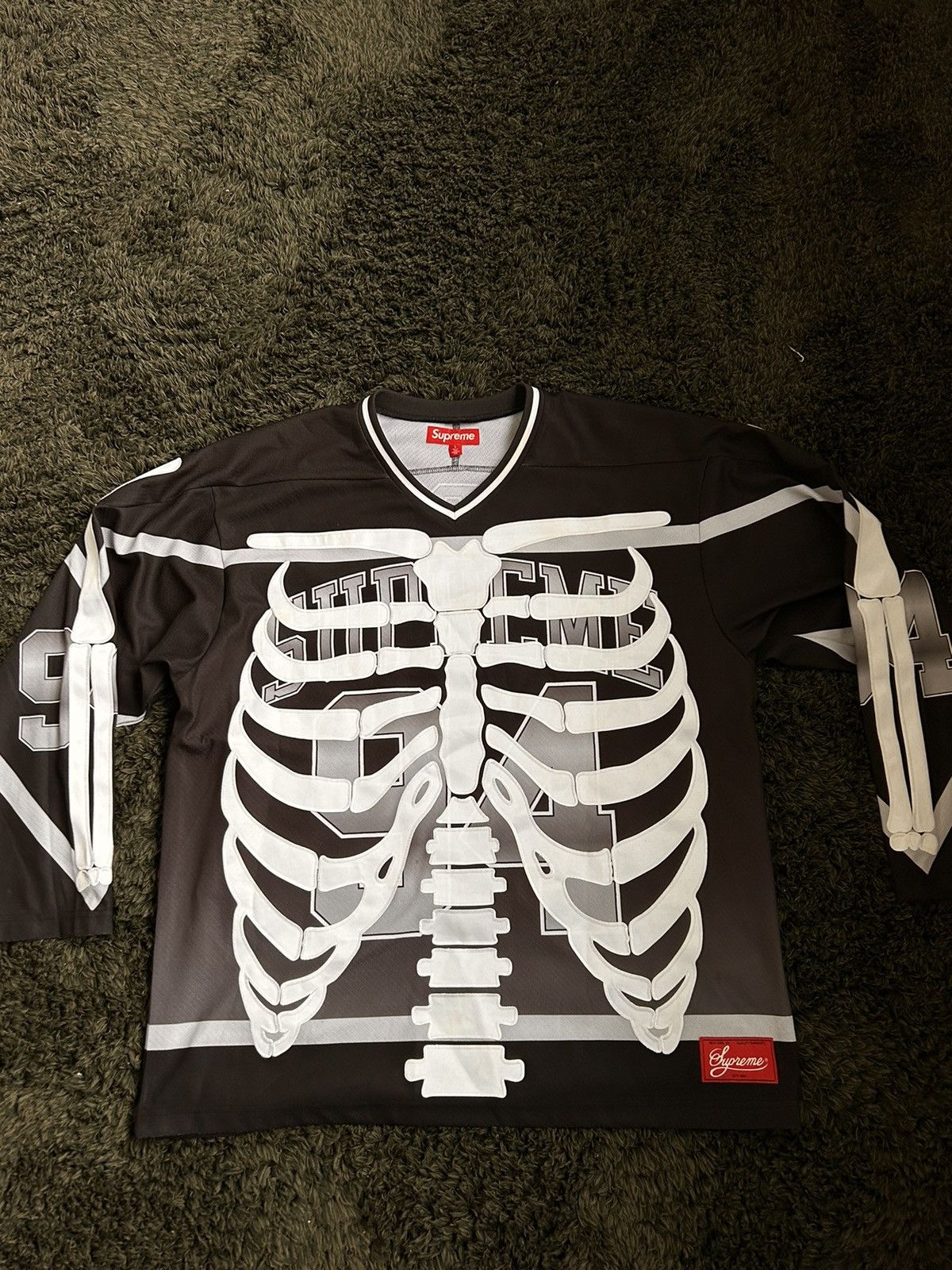 image of Supreme Jersey in Black, Men's (Size Large)