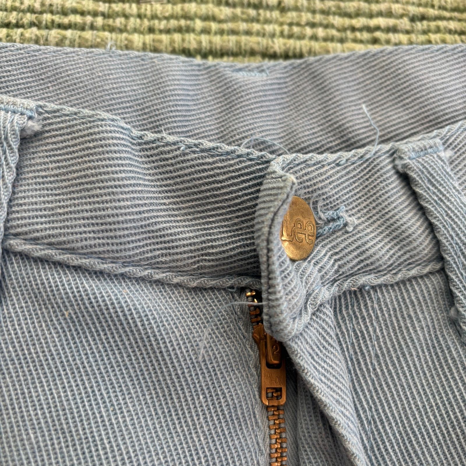 Lee × Vintage True vintage 60s Lee cotton twill Lee-Prest blue trousers Size 29" - 6 Thumbnail