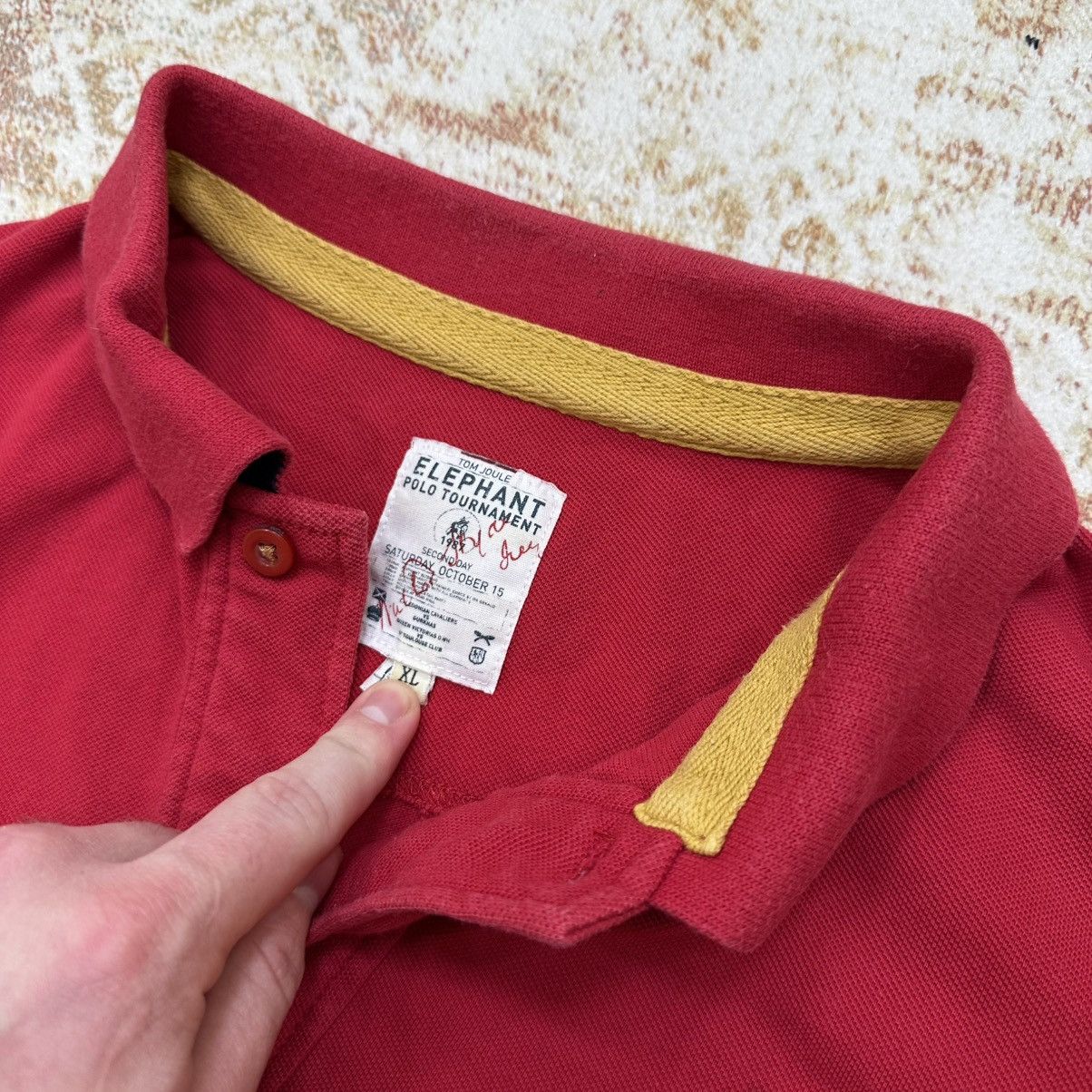 Designer × Vintage Vintage Tom Joule Elephant Polo Tournament T-shirts Y2K Size US XL / EU 56 / 4 - 7 Thumbnail