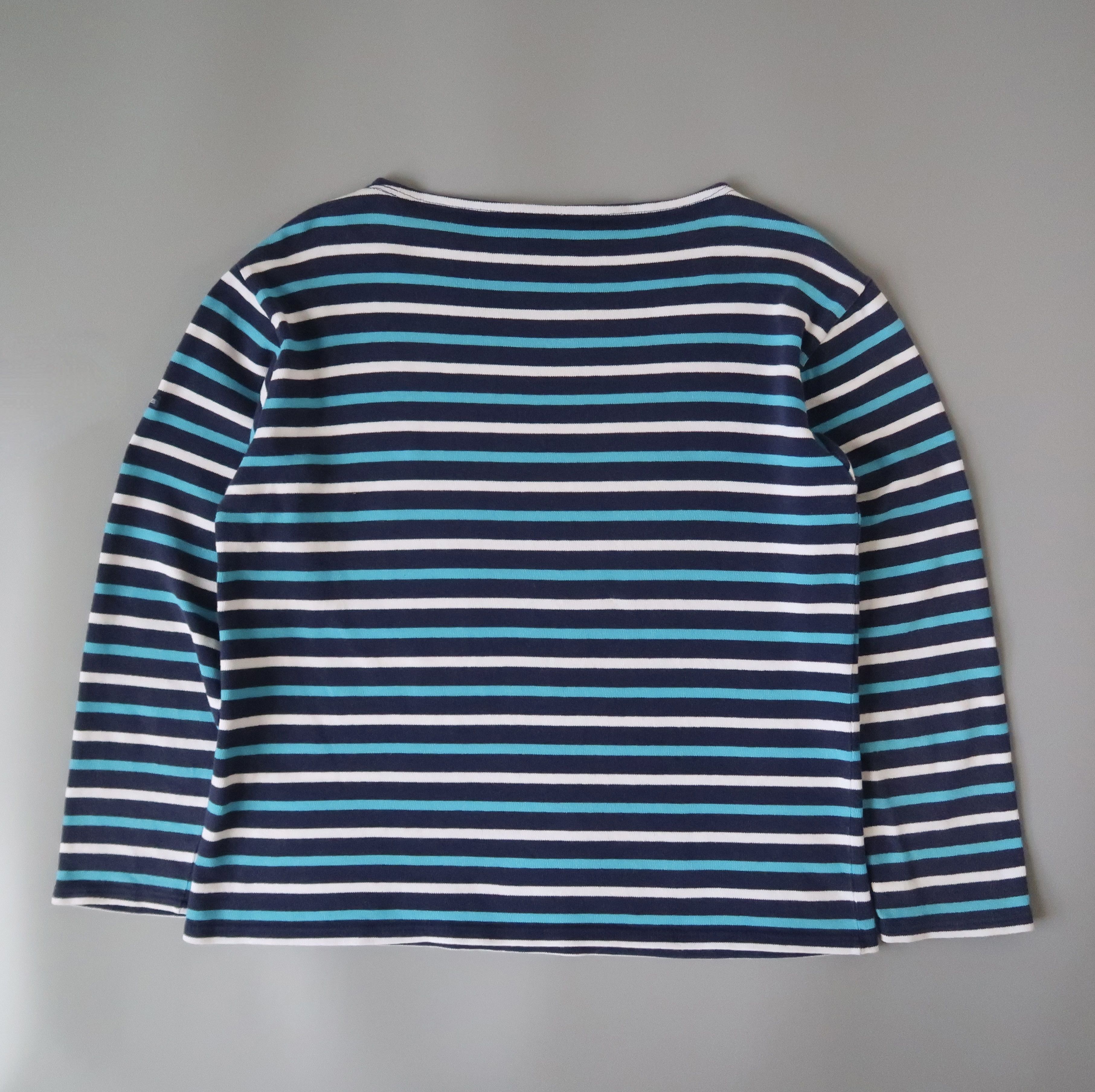 Saint James SAINT JAMES heavyweight cotton striped breton shirt, 3.5 Size US S / EU 44-46 / 1 - 3 Thumbnail