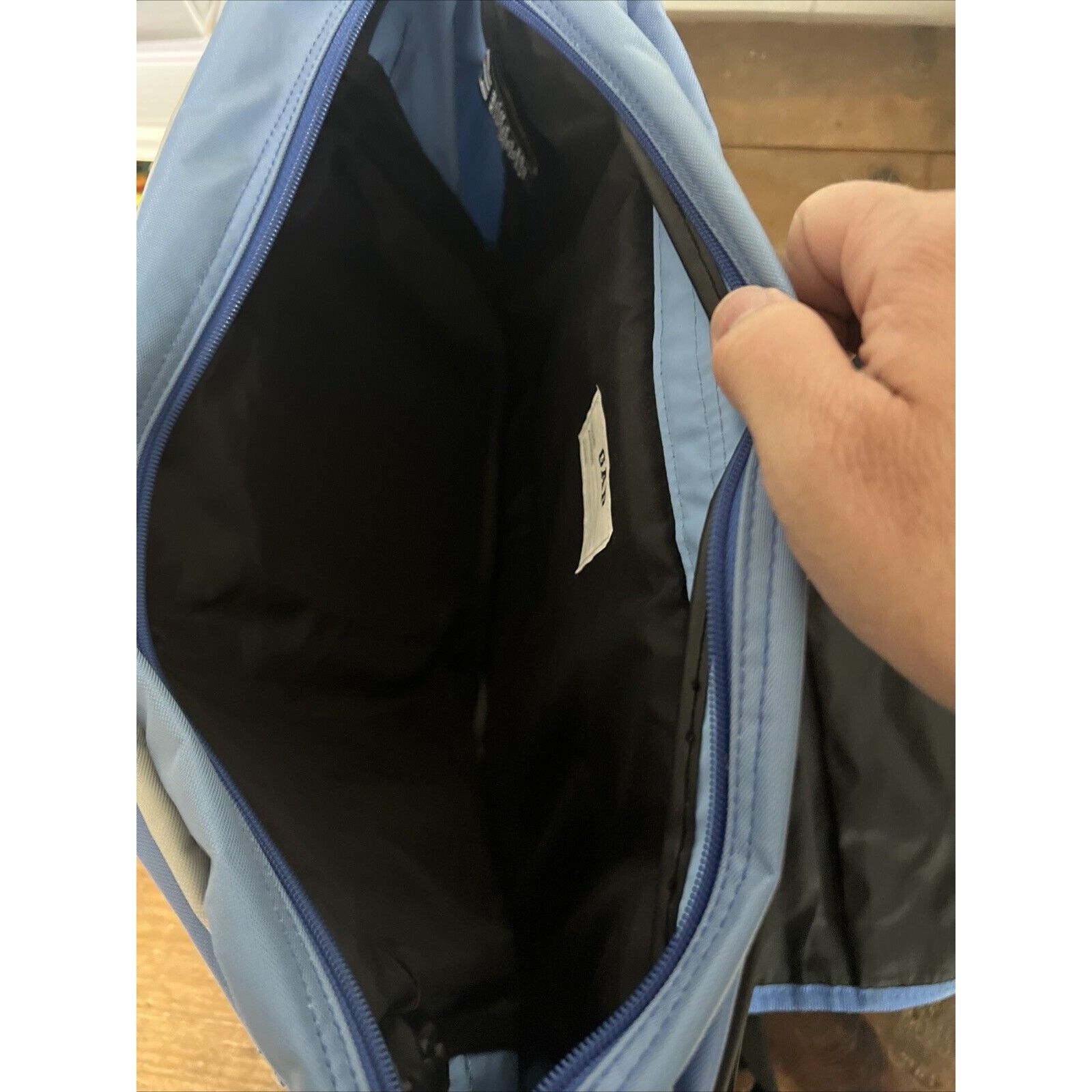 Gap New Vintage Gap Men's Nylon Shoulder Messenger Bag Blue Size ONE SIZE - 5 Thumbnail