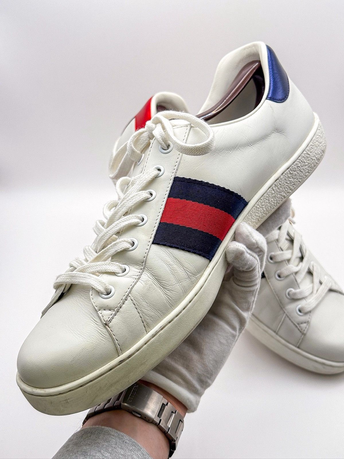 Gucci Gucci Ace Loved Limited Edition Sneakers Size US 12 / EU 45 - 4 Thumbnail