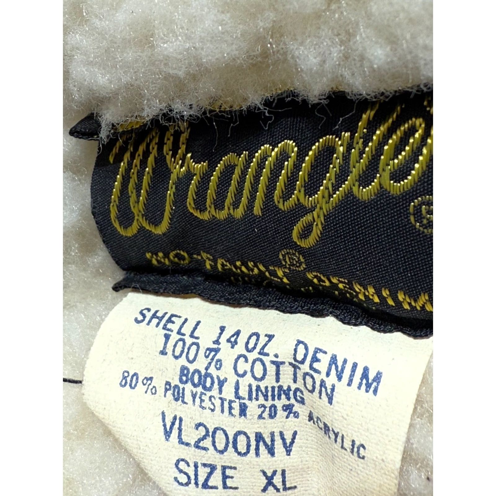 Wrangler VINTAGE Wrangler Vest Mens XL Blue Denim Sherpa Lined Western Cowboy LOGO Size US XL / EU 56 / 4 - 2 Thumbnail