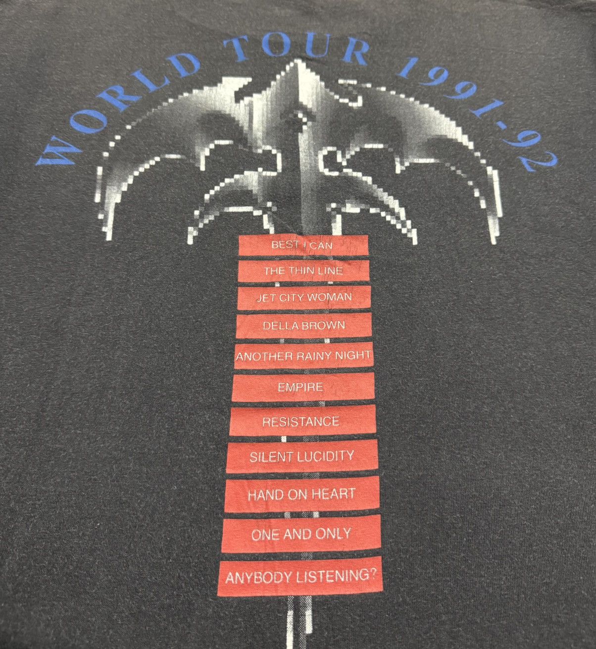 Band Tees × Vintage Vintage 90’s Queensryche World Tour Size US L / EU 52-54 / 3 - 4 Thumbnail