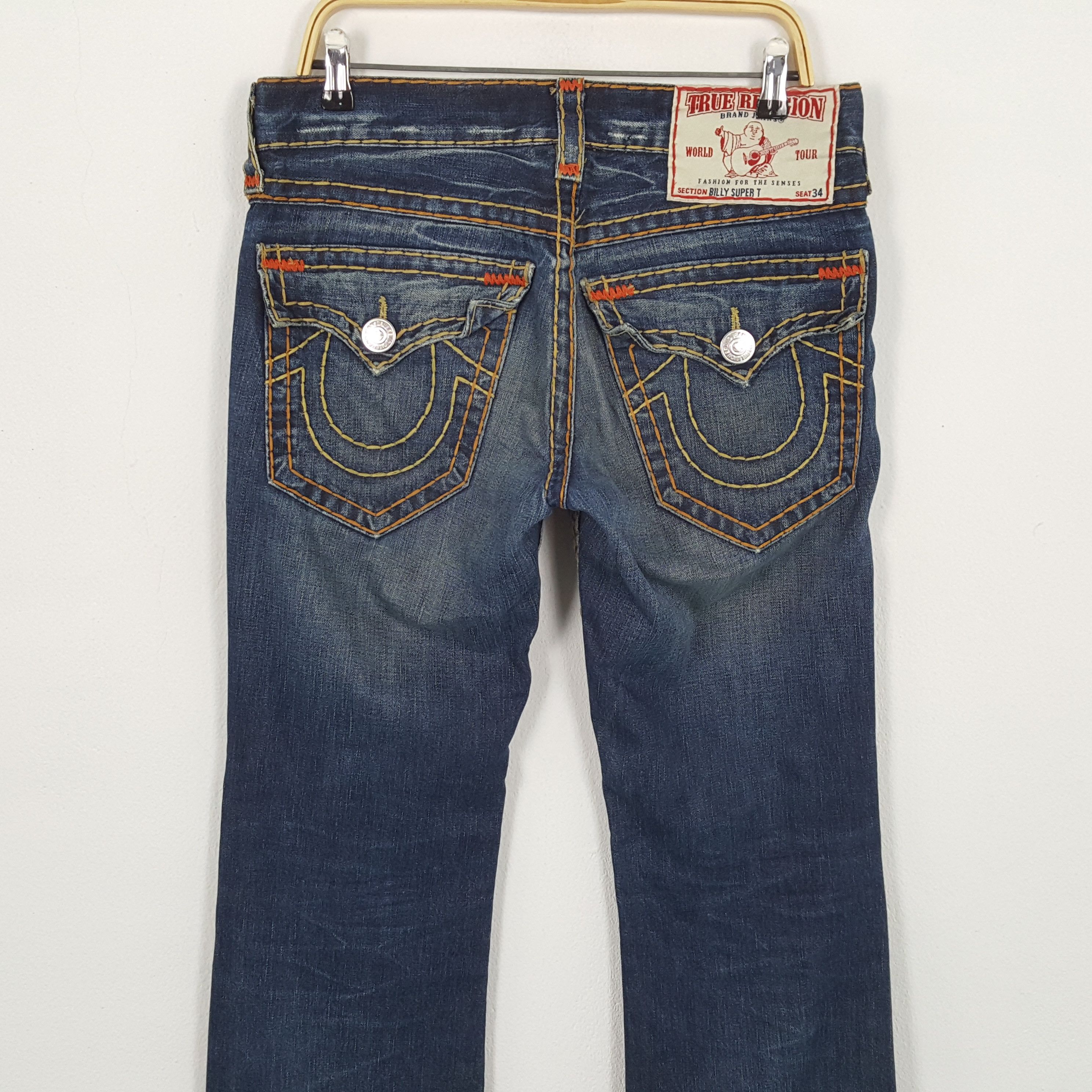 If Six Was Nine × True Religion Vintage TRUE RELIGION American Brand Style Jeans Size US 33 - 2 Thumbnail