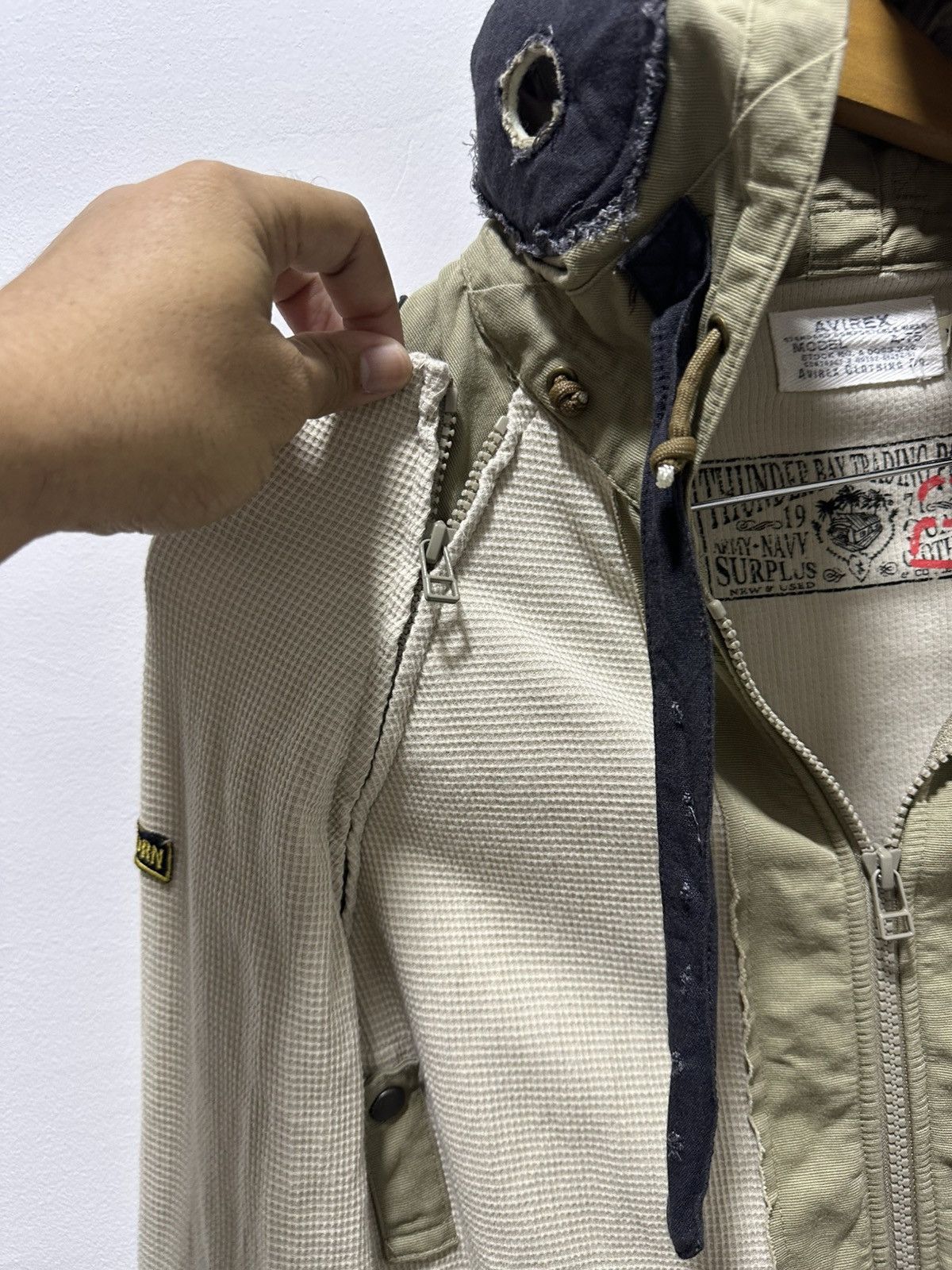 Avirex Vintage Avirex A75 Air Born Jacket 25th Anniversary Design Size US M / EU 48-50 / 2 - 13 Thumbnail