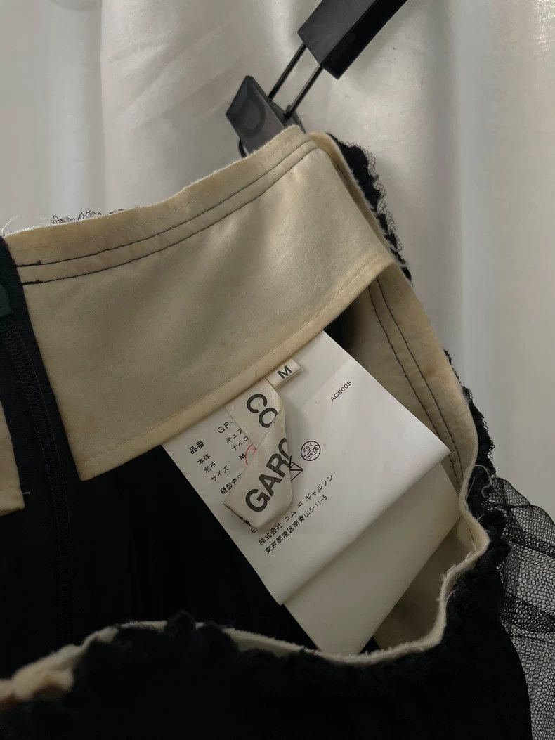 Comme des Garcons Comme des Garcons size m Mainline black tulle sandwich ski Size 25" / US 0 / IT 36 - 5 Thumbnail