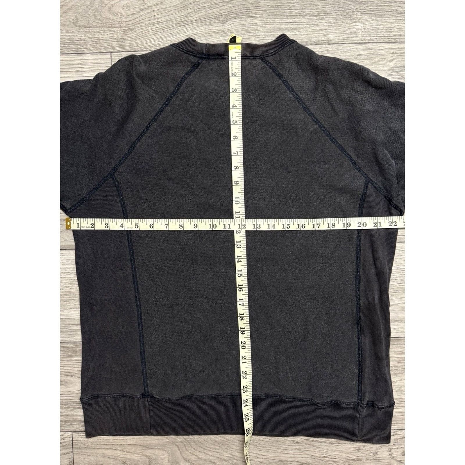A.P.C. VINTAGE A.P.C Sweatshirt Men Sz 2 Faded Black Size US XS / EU 42 / 0 - 3 Thumbnail