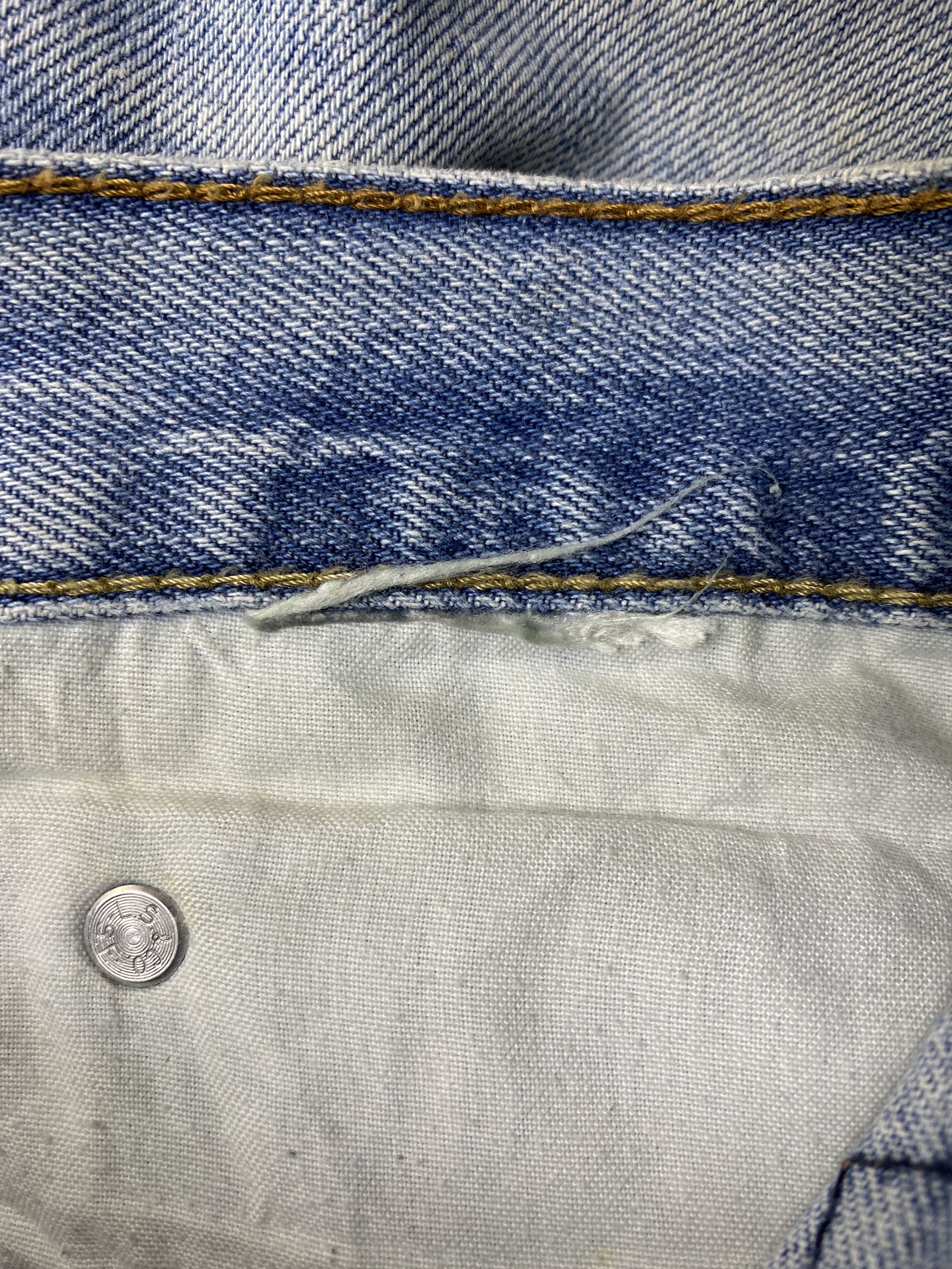 Levi's × Vintage Vintage Levis 516 Faded Blue Denim Size US 34 / EU 50 - 11 Thumbnail