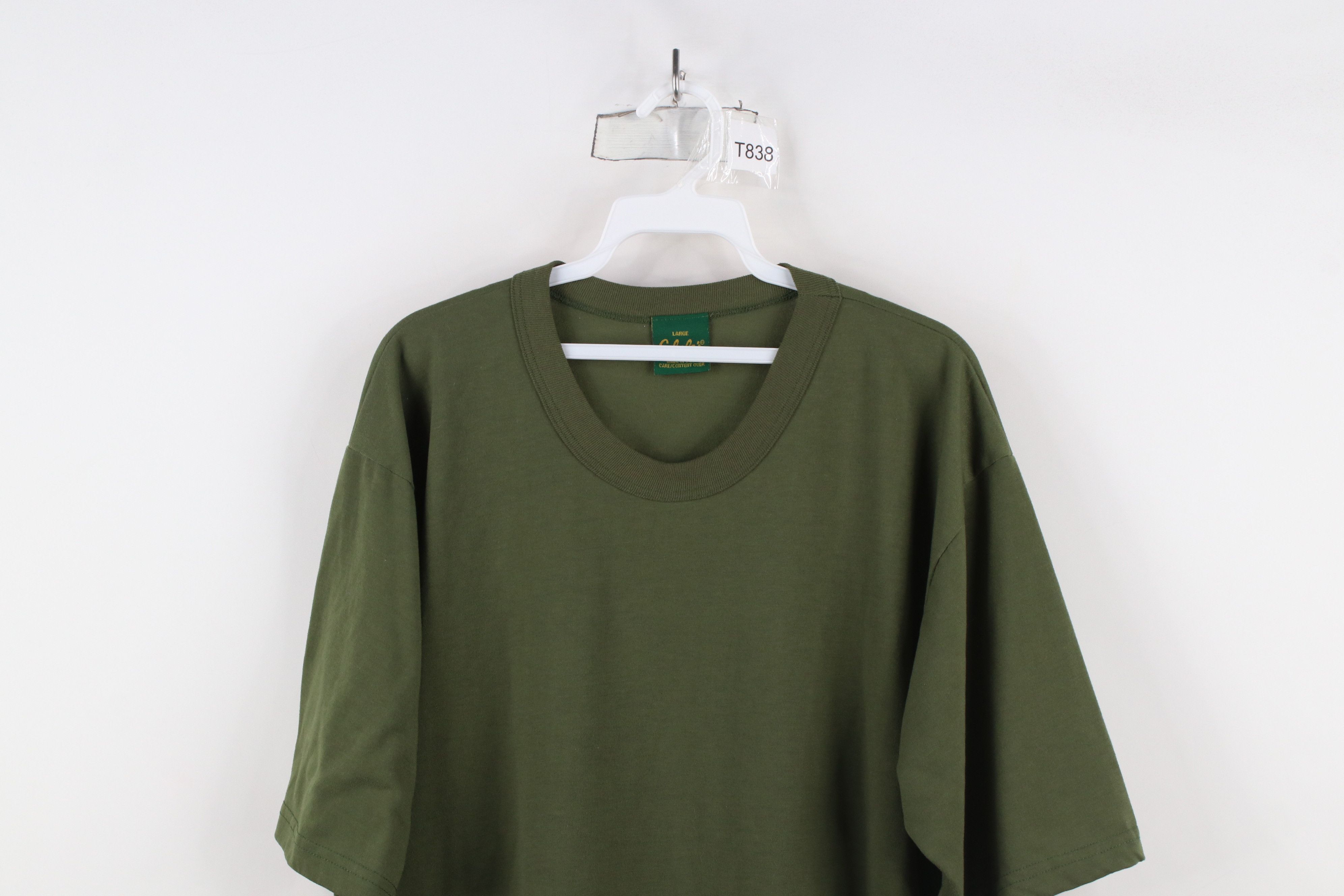 Cabelas × Vintage Vintage 90s Cabelas Tech Short Sleeve T-Shirt Green USA Size US L / EU 52-54 / 3 - 2 Thumbnail