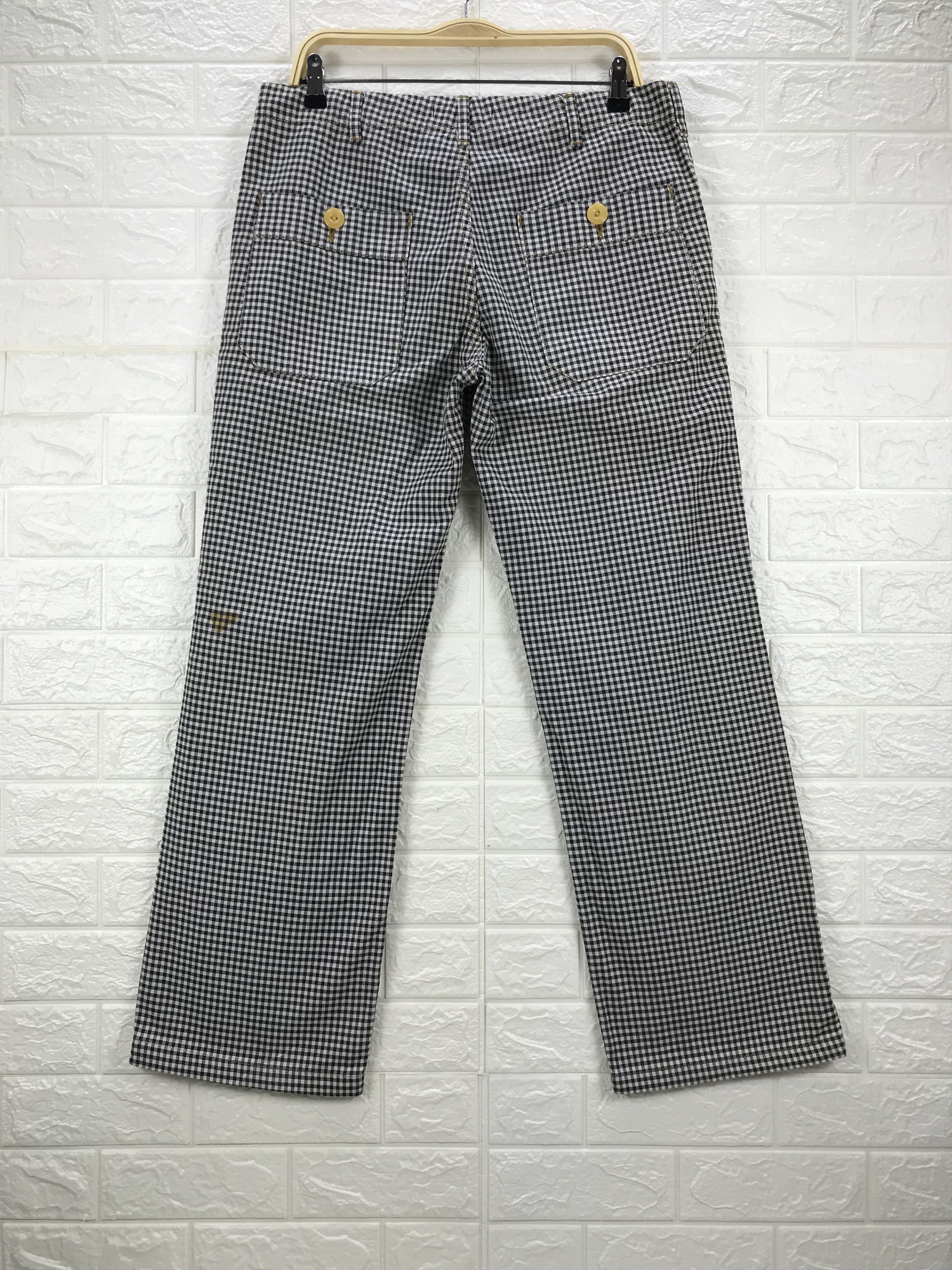 Japanese Brand Vintage Johnbull Plaid Pants Size US 32 / EU 48 - 5 Thumbnail