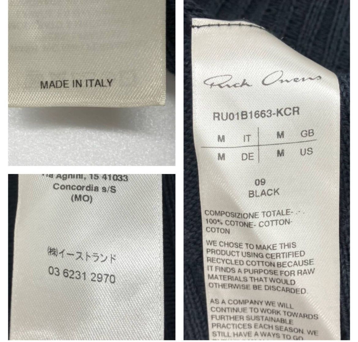 Rick Owens Rick Owens 22ss Fogachine Knit Sweater Size US M / EU 48-50 / 2 - 6 Thumbnail