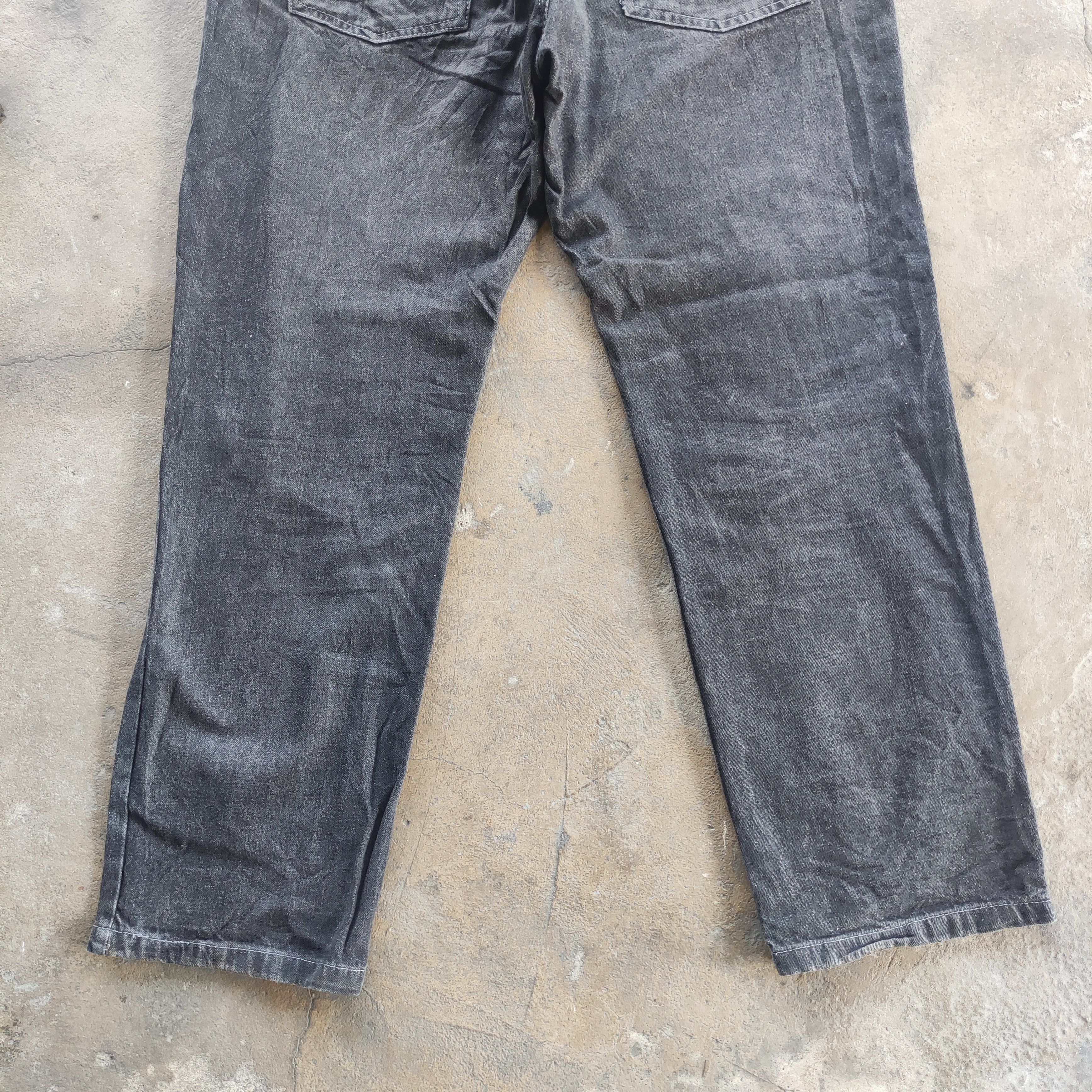 Japanese Brand Vintage Japanese Basic Jeans Brand Baggy Jeans Faded pants Size US 38 / EU 54 - 9 Thumbnail