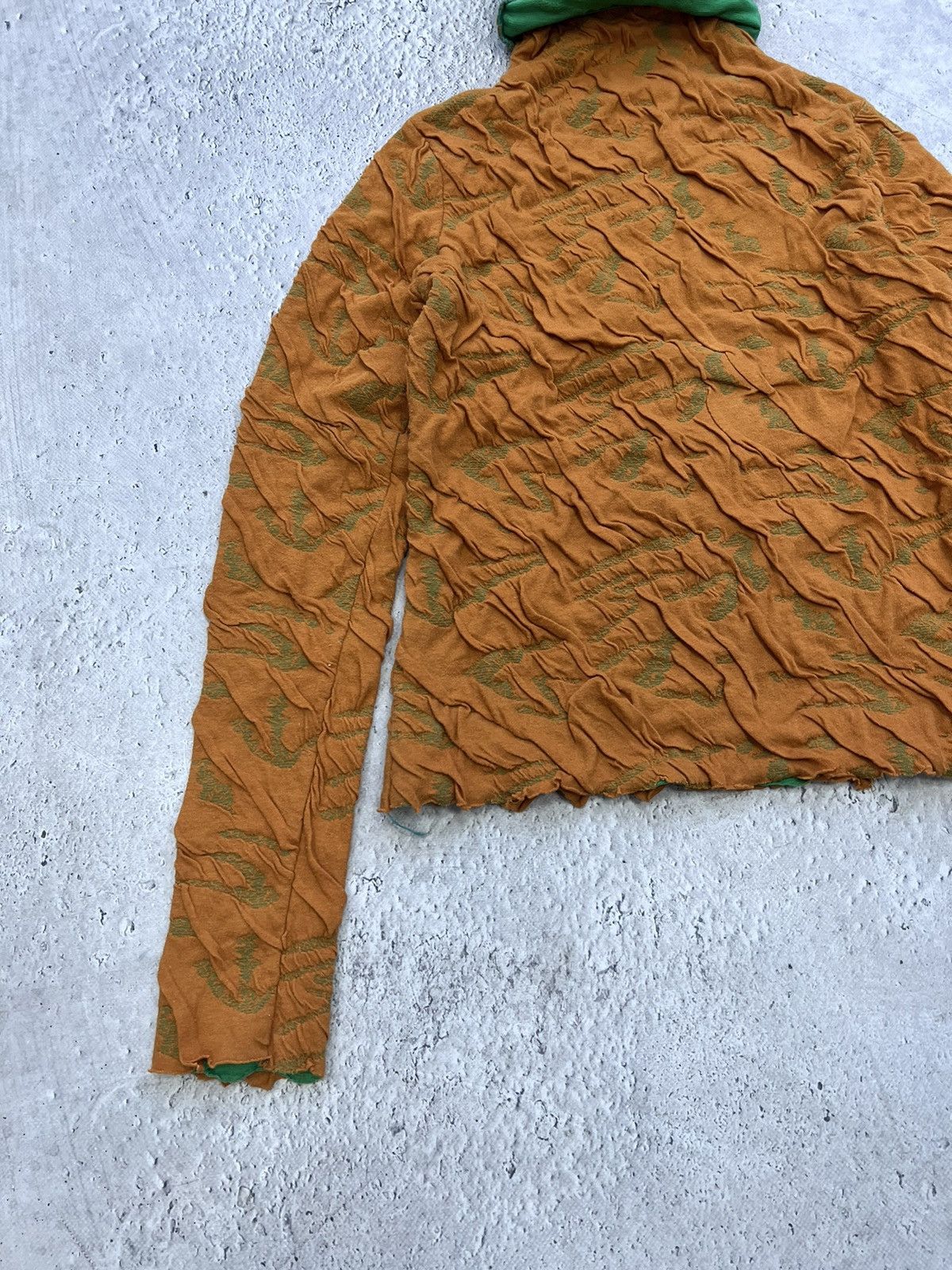 Hysteric Glamour × Vintage SALE💣💣 VINTAGE STRIPED 3D Maison Margiela style sweater Size US S / EU 44-46 / 1 - 2 Thumbnail