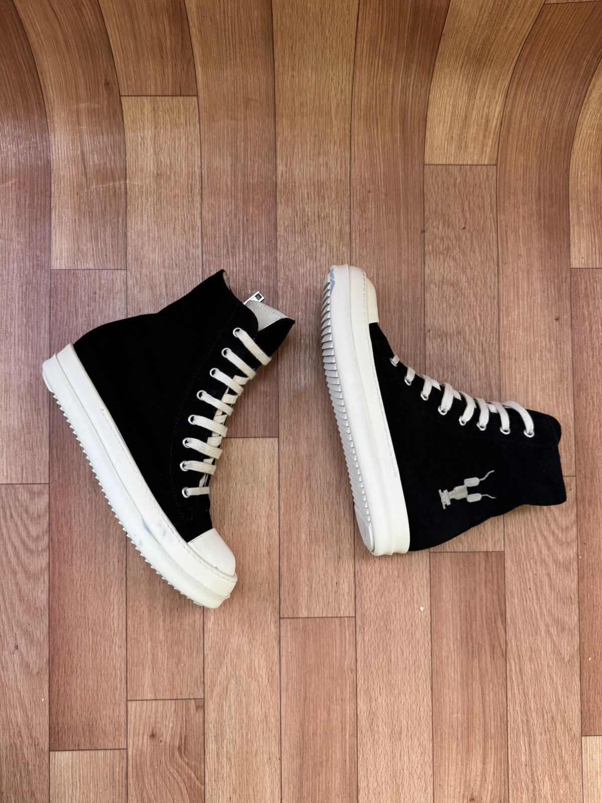 Rick Owens Drkshdw 🔥🥹 Rick owens drkshdw Ramones Size US 6.5 / IT 36.5 - 5 Thumbnail