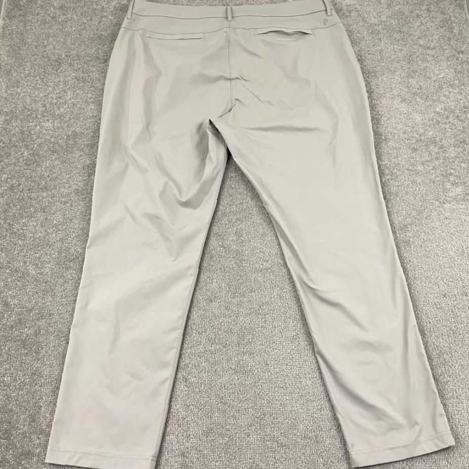 Vintage Public Rec Chino Pants Mens 40 x 30 Gray Straight Leg Travel Golf Office Casual Size US 40 / EU 56 - 2 Thumbnail