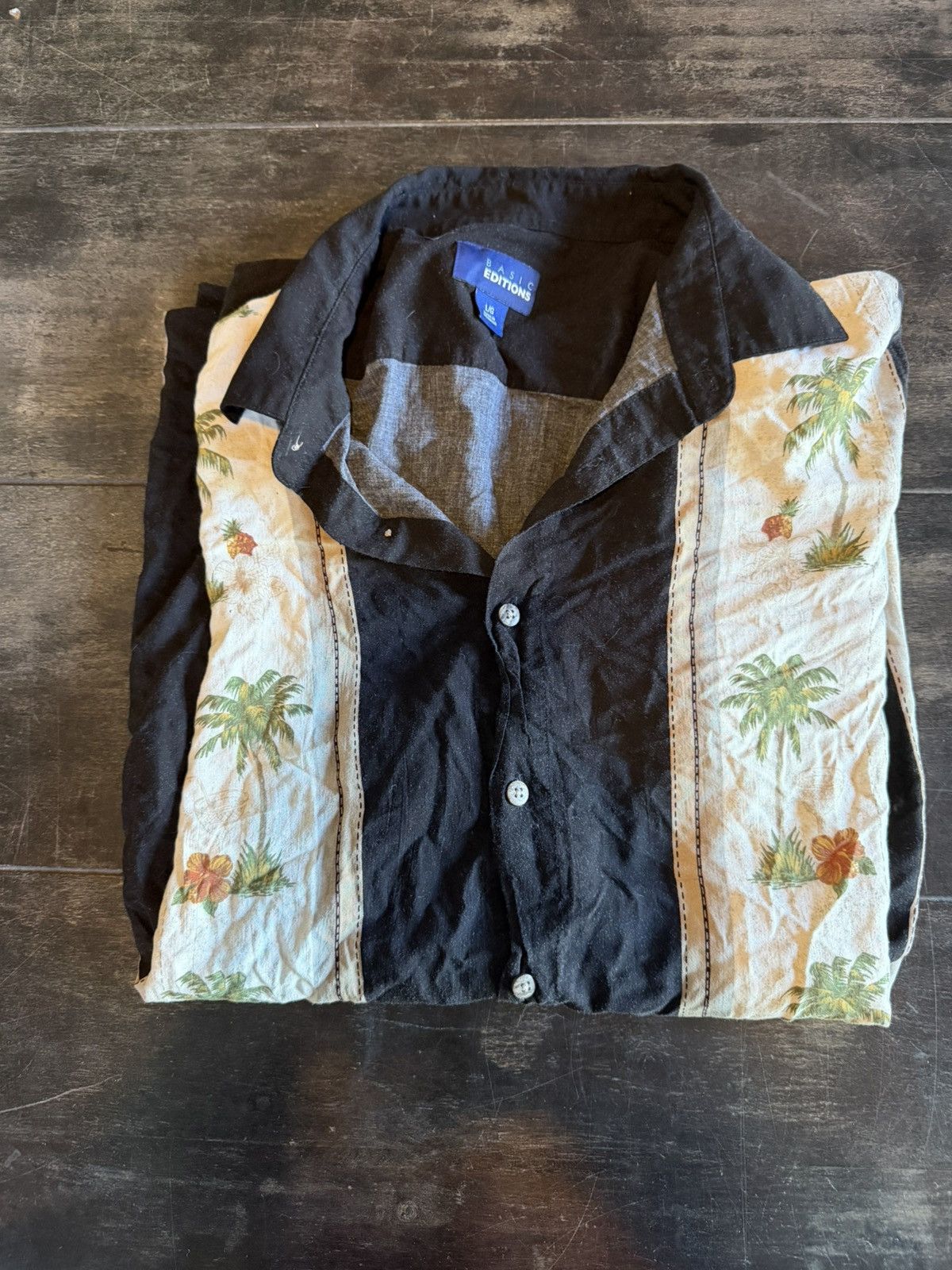 Basic Editions Vintage Hawaiian shirt Size US L / EU 52-54 / 3 - 1 Thumbnail